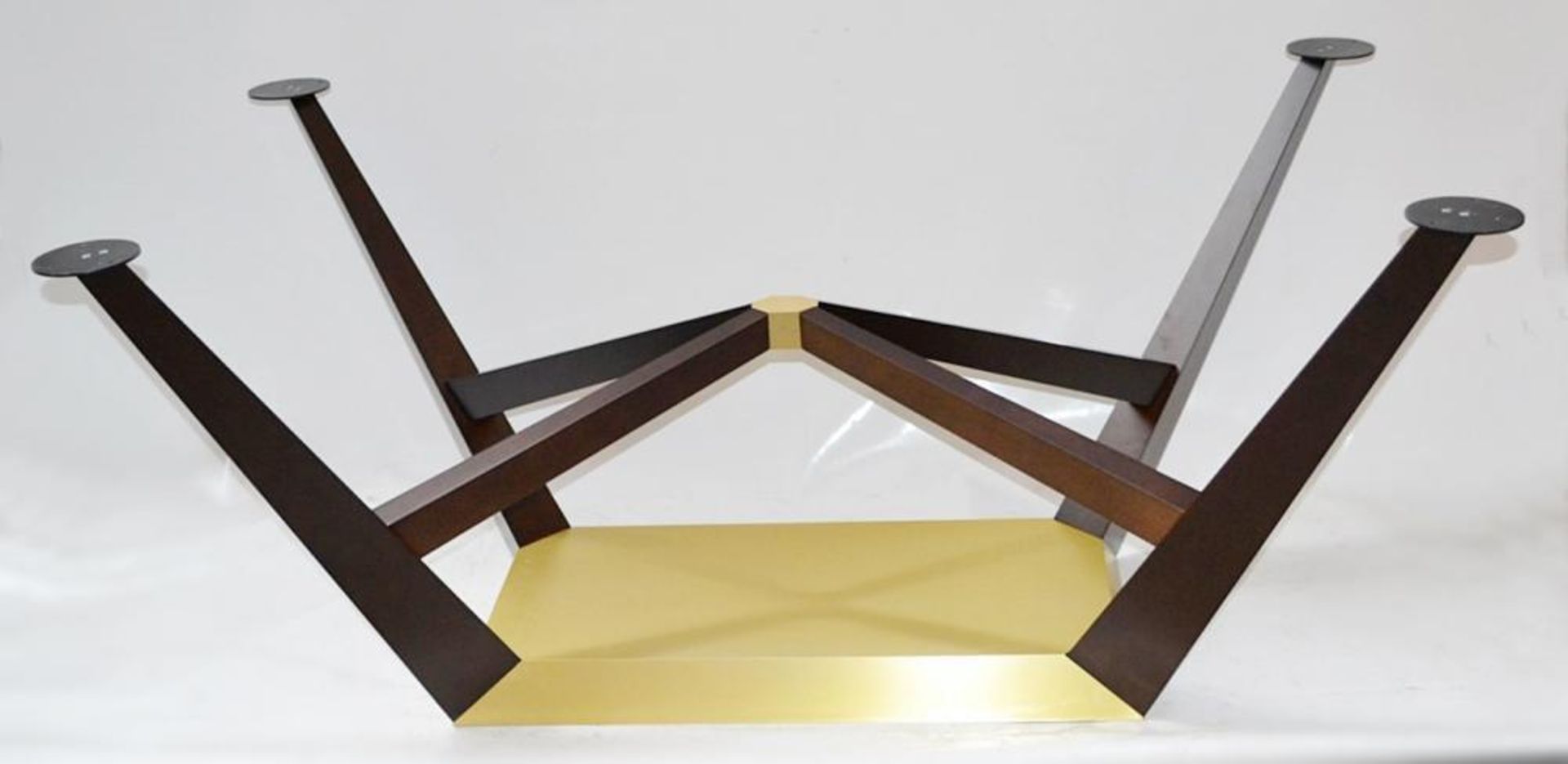 1 x PORADA Ellington Dining Table (Base Only) - Ref: 5568978 - Dimensions: W160 x D88 x H71cm - CL01 - Image 2 of 5