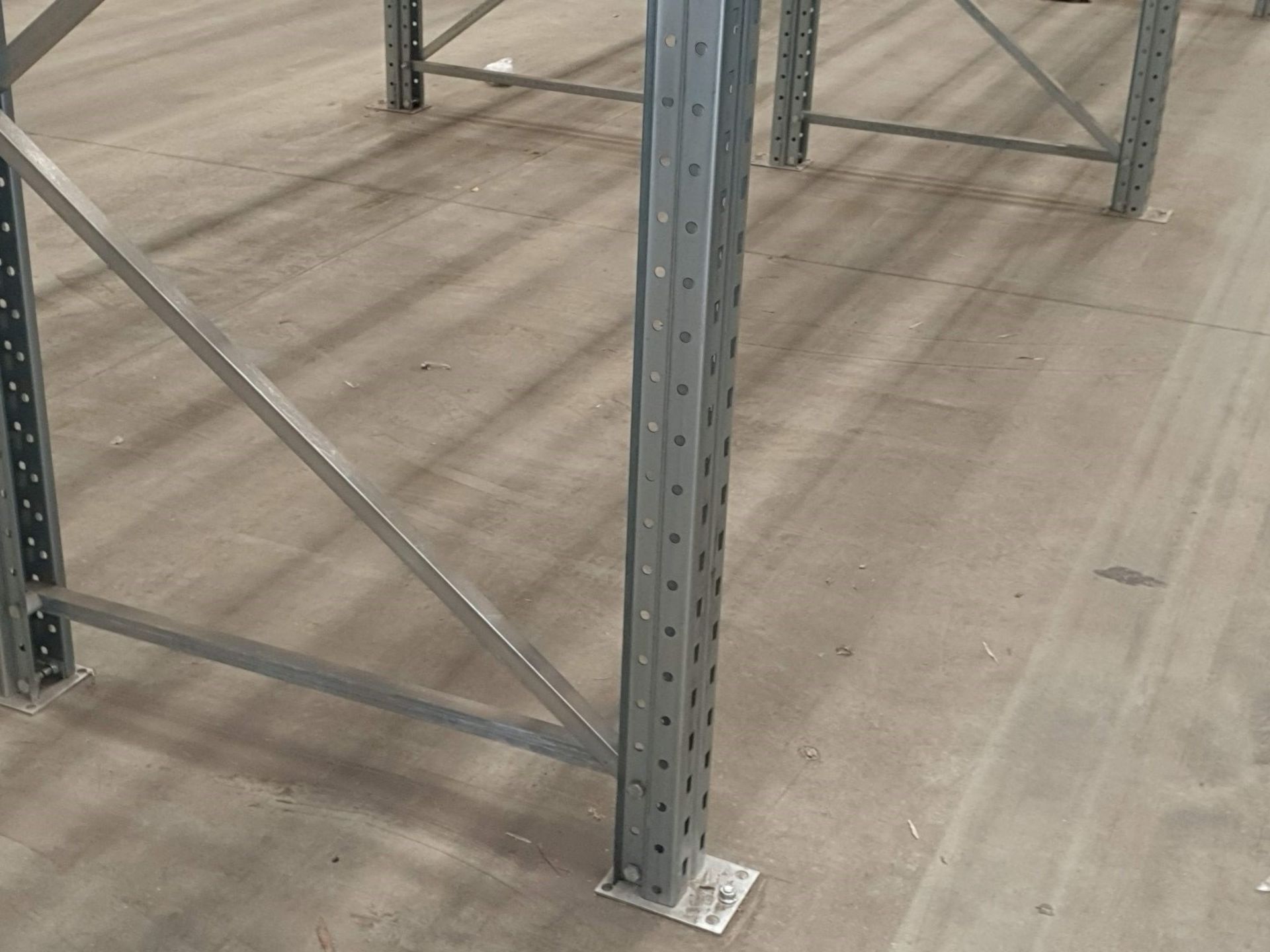 Large Quantity of 9m and 10m Dexion P90 Warehouse Racking in Good Condition - Location: Nottingham - Image 3 of 16