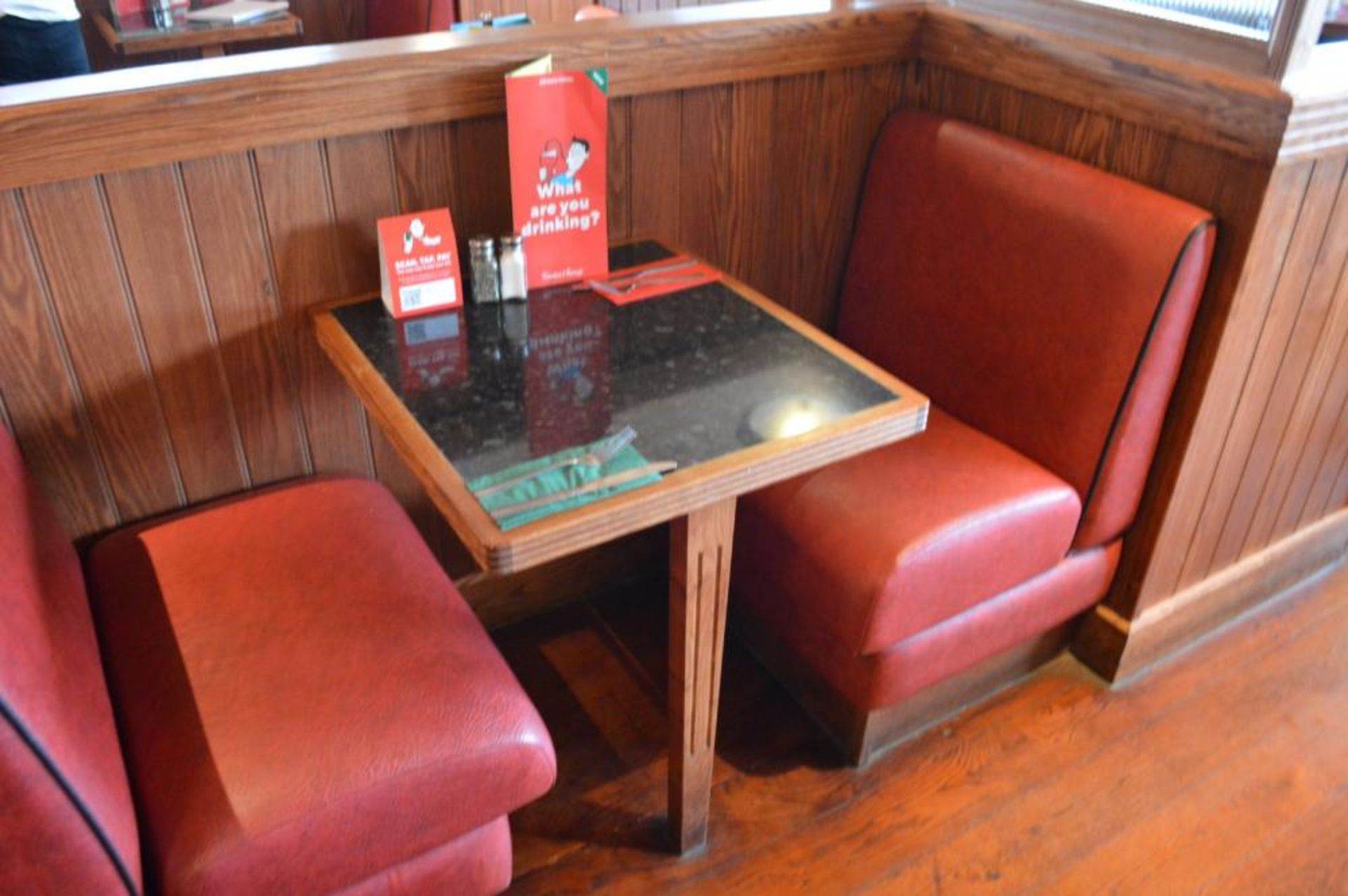 1 x Selection of Cosy Bespoke Seating Booths in a 1950's Retro American Diner Design With Dining Tab - Image 29 of 30