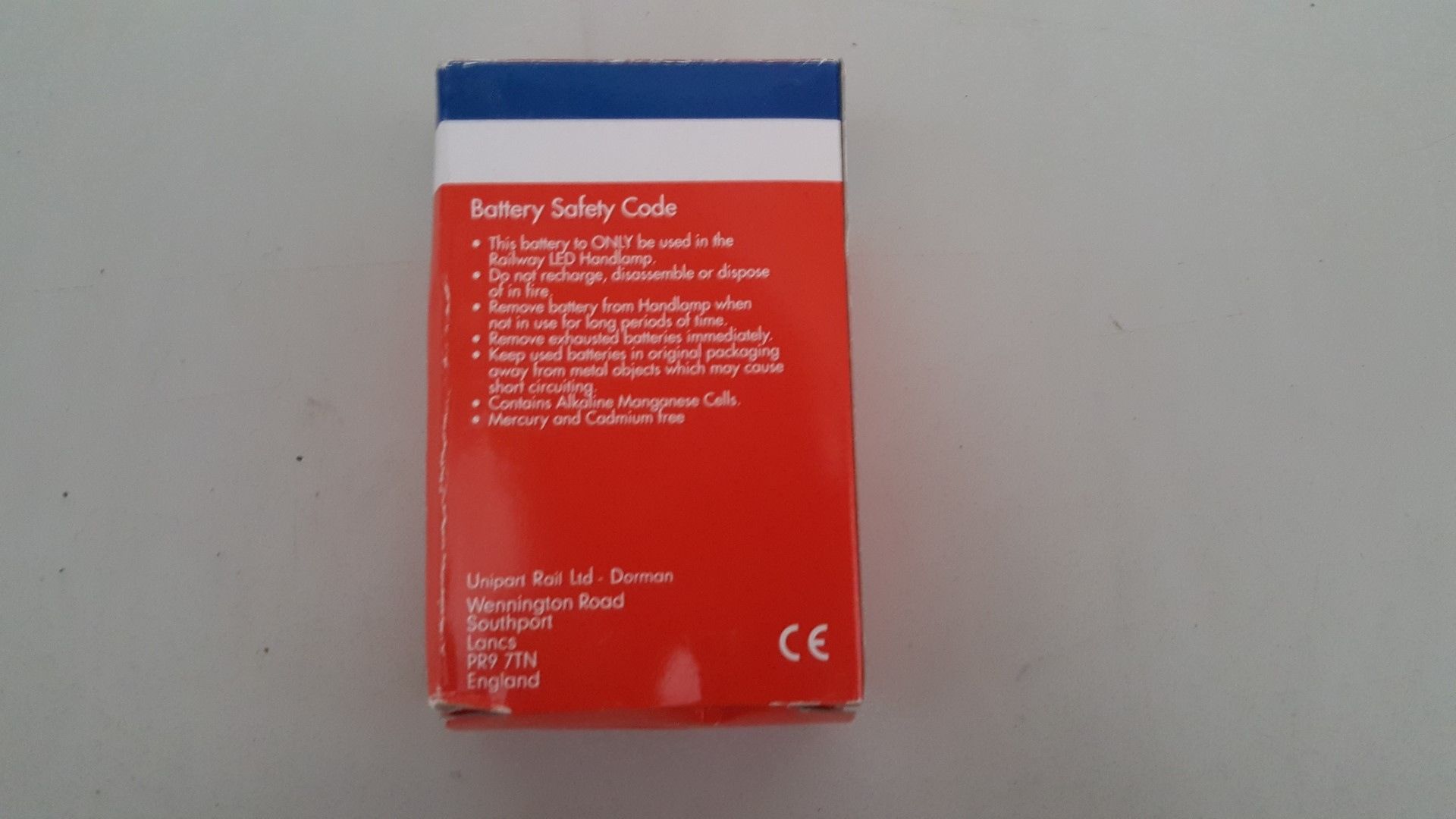 1 x Battery for LED Bardic Lamp UP-094/008051 - Ref RC109 - CL011 - Location: Altrincham WA14 - Image 2 of 3