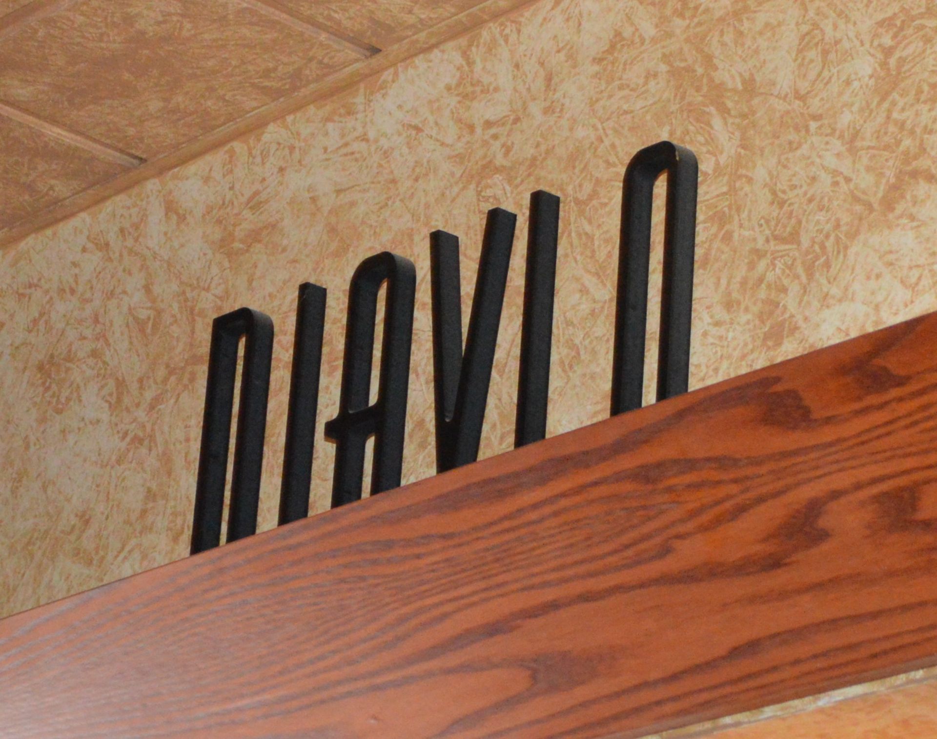 7 x Wooden Signs Suitable For Restaurants, Cafes, Bistros etc - Includes Ceasers Salad, Diavlo, - Image 8 of 9