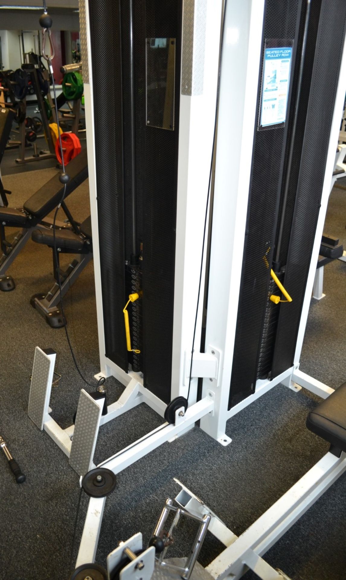 1 x Force Multi Gym Machine With Low Row, Lat Pulldown and Cable Cross - Image 3 of 8