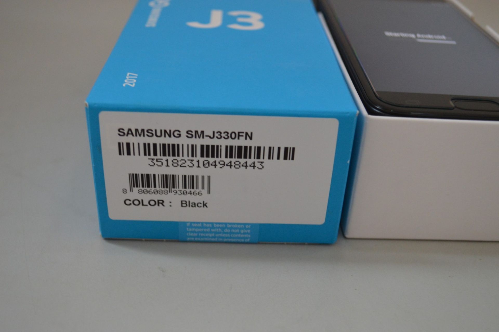 1 x Samsung Galaxy J3 (2017) Black Smartphone - Ref TP364 - Image 3 of 3