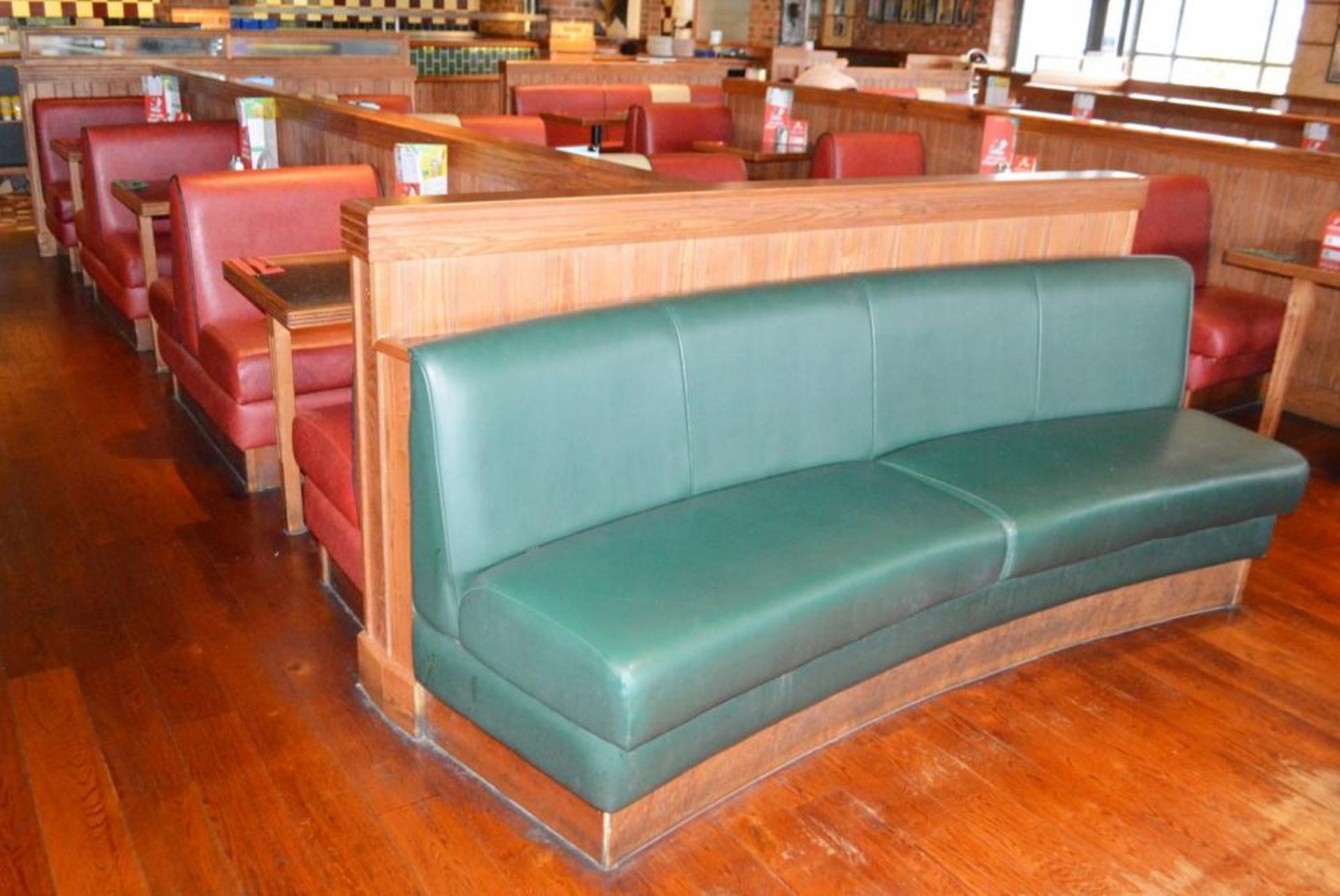 1 x Selection of Cosy Bespoke Seating Booths in a 1950's Retro American Diner Design With Dining Tab - Image 15 of 30