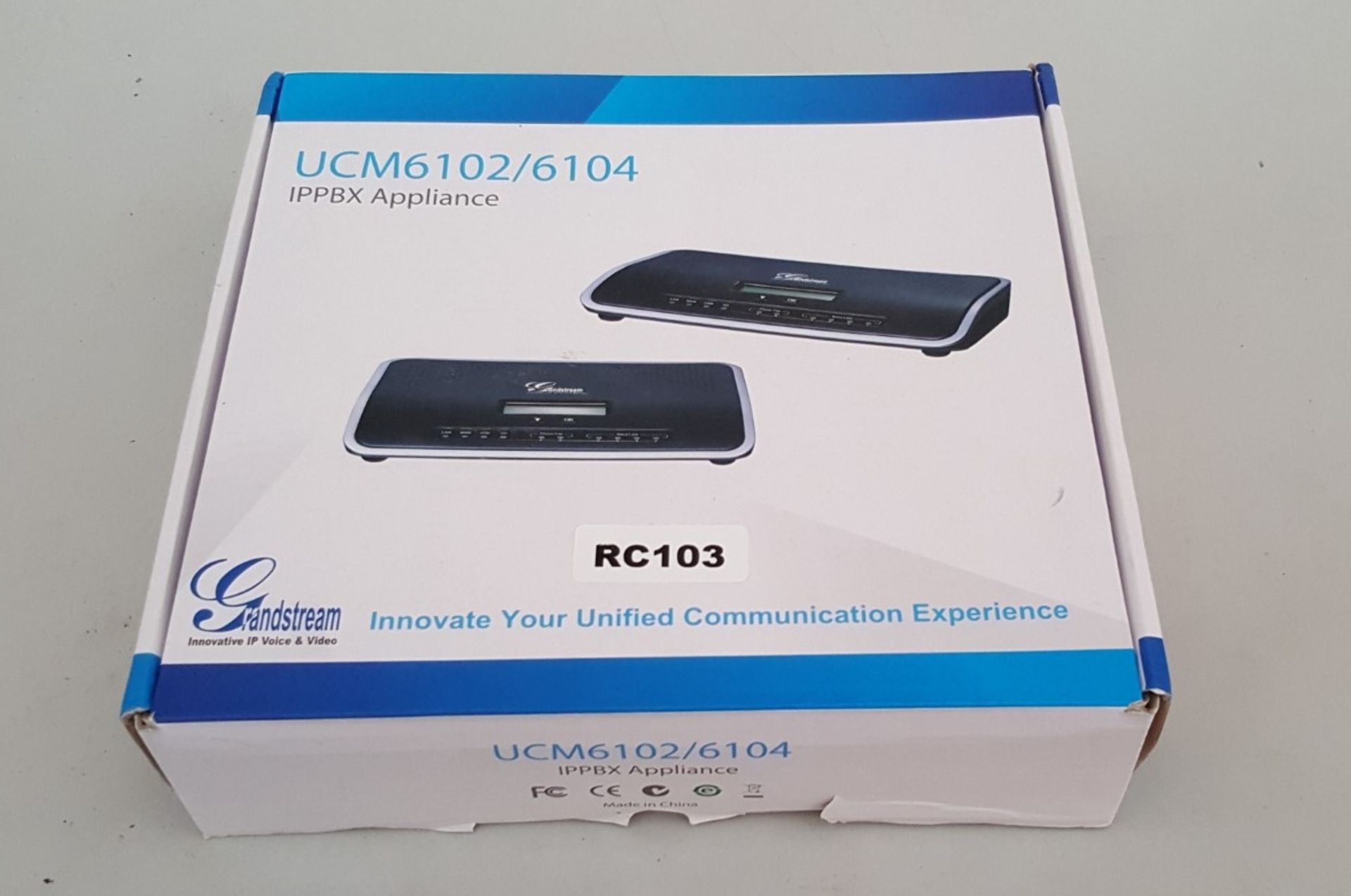 1 x Grandstream UCM6102 IP PBX Appliance - Ref RC103 - CL011 - Location: Altrincham WA14