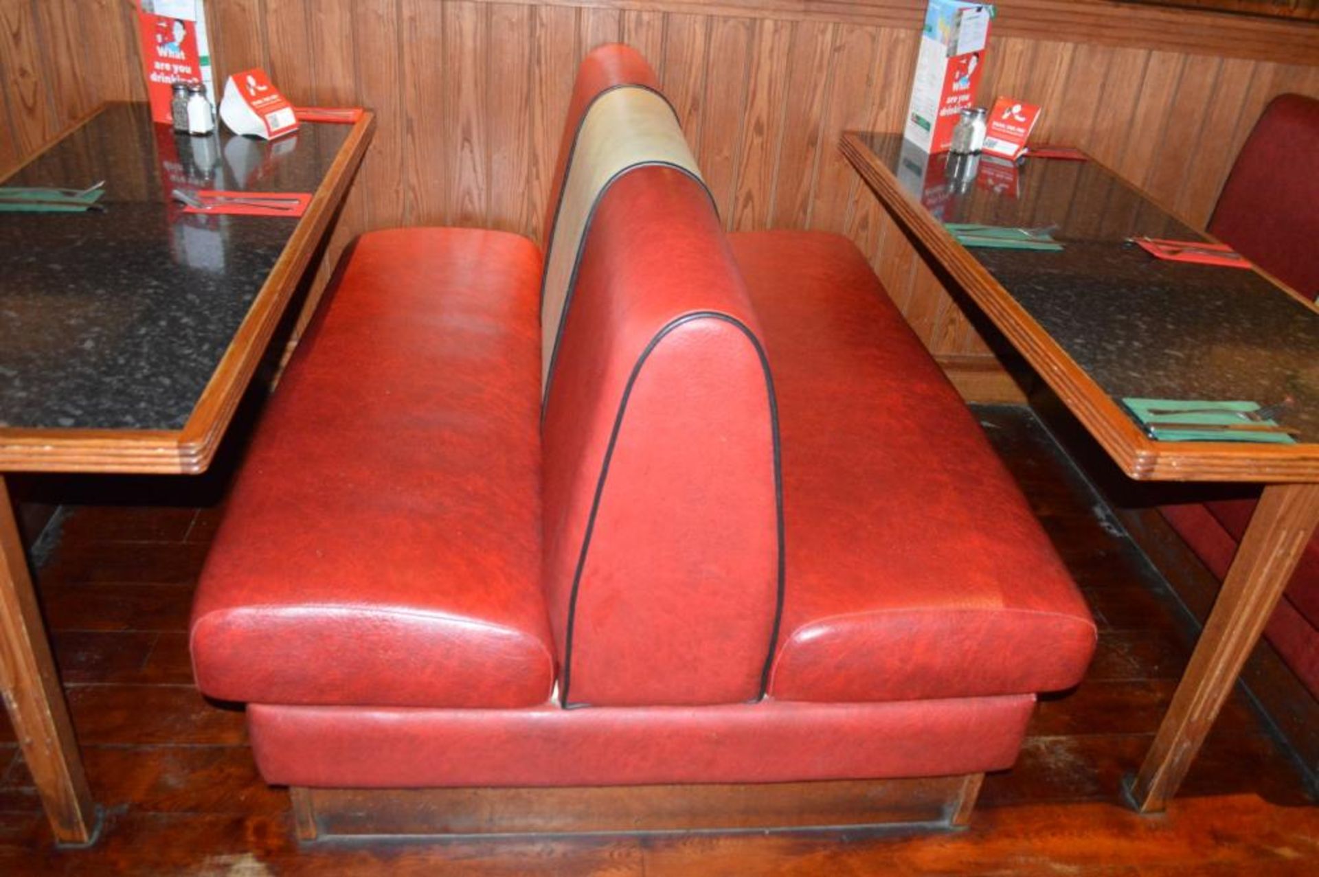 1 x Selection of Cosy Bespoke Seating Booths in a 1950's Retro American Diner Design With Dining Tab - Image 20 of 30