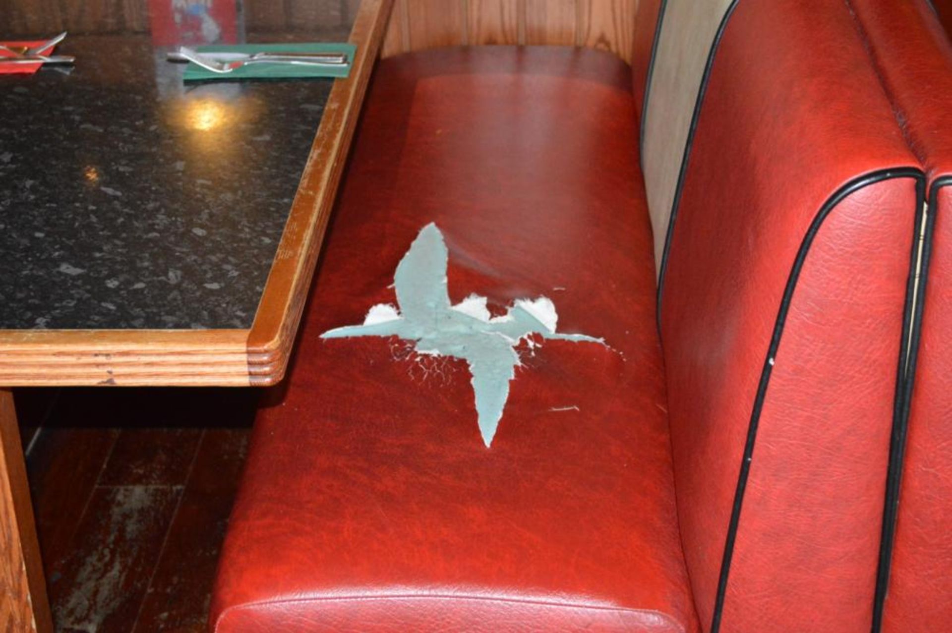 1 x Selection of Cosy Bespoke Seating Booths in a 1950's Retro American Diner Design With Dining Tab - Image 19 of 30