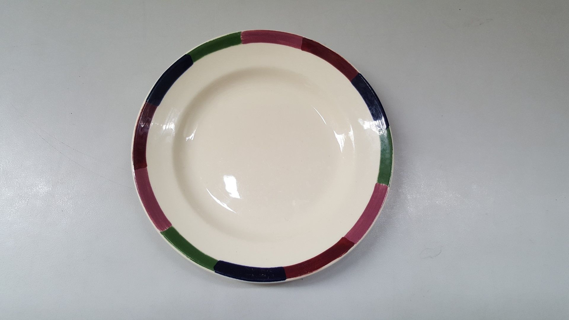 15 x Steelite Harmony Plates Cream With Pattered Egde 20.5CM - Ref CQ288 - Image 3 of 4