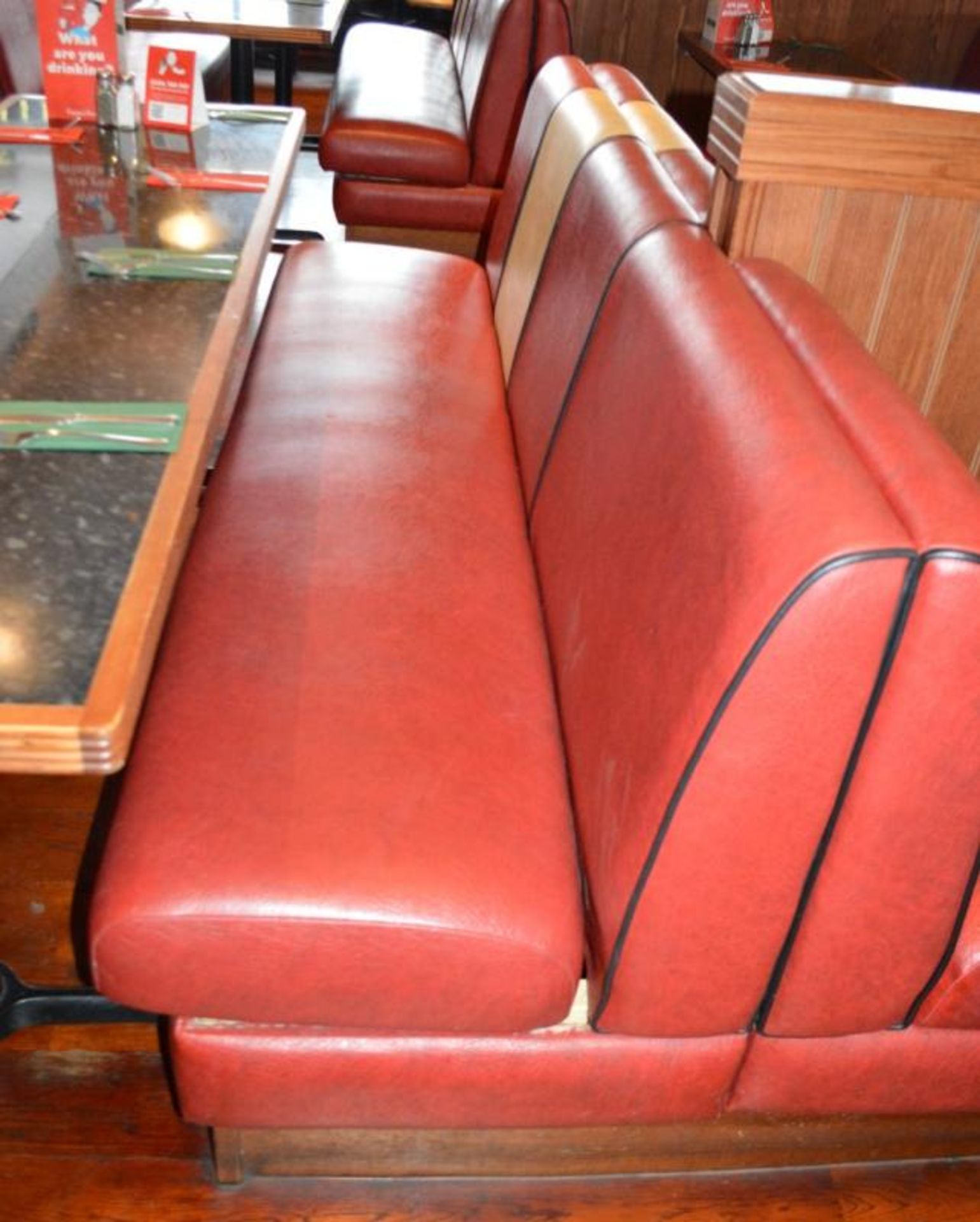 1 x Selection of Cosy Bespoke Seating Booths in a 1950's Retro American Diner Design With Dining Tab - Image 11 of 30