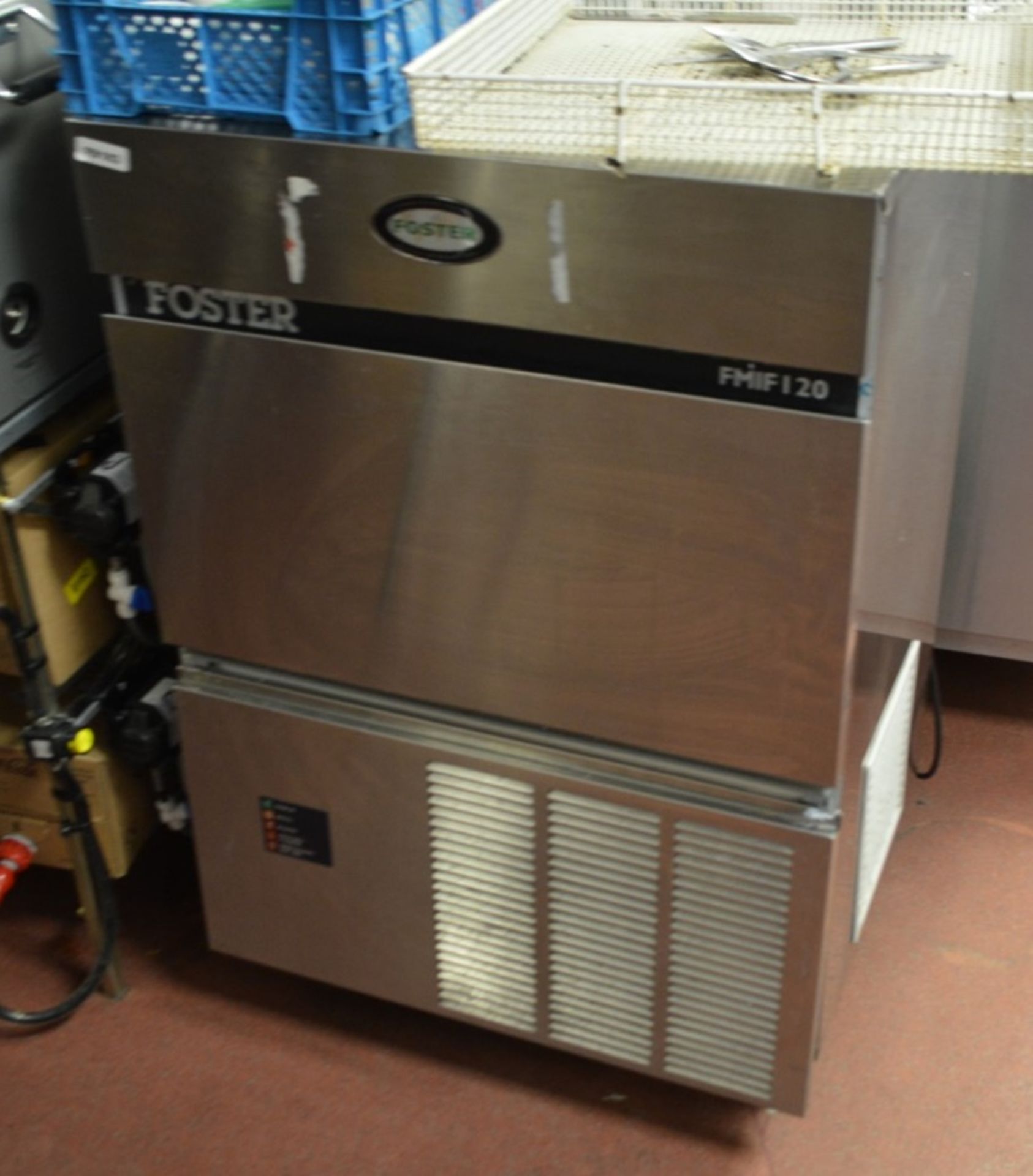 1 x Foster FMIF120 130kg Output Ice Flaker With Stand - H120 x W70 x D50 cms - RRP £3,900 - Ref - Bild 3 aus 5