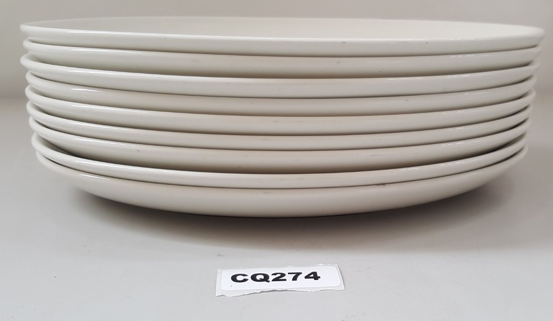 9 x Steelite Oval Serving Plates White L30/W23.5CM - Ref CQ274 - Image 3 of 4