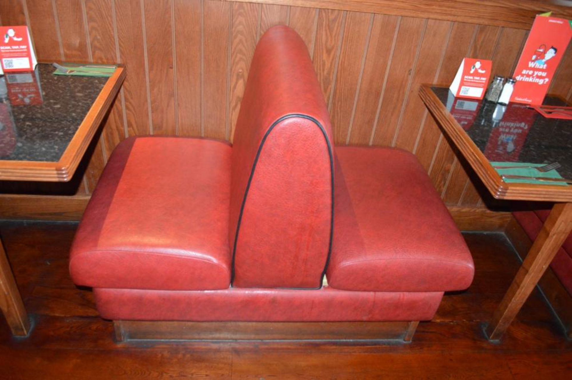 1 x Selection of Cosy Bespoke Seating Booths in a 1950's Retro American Diner Design With Dining Tab - Image 8 of 30