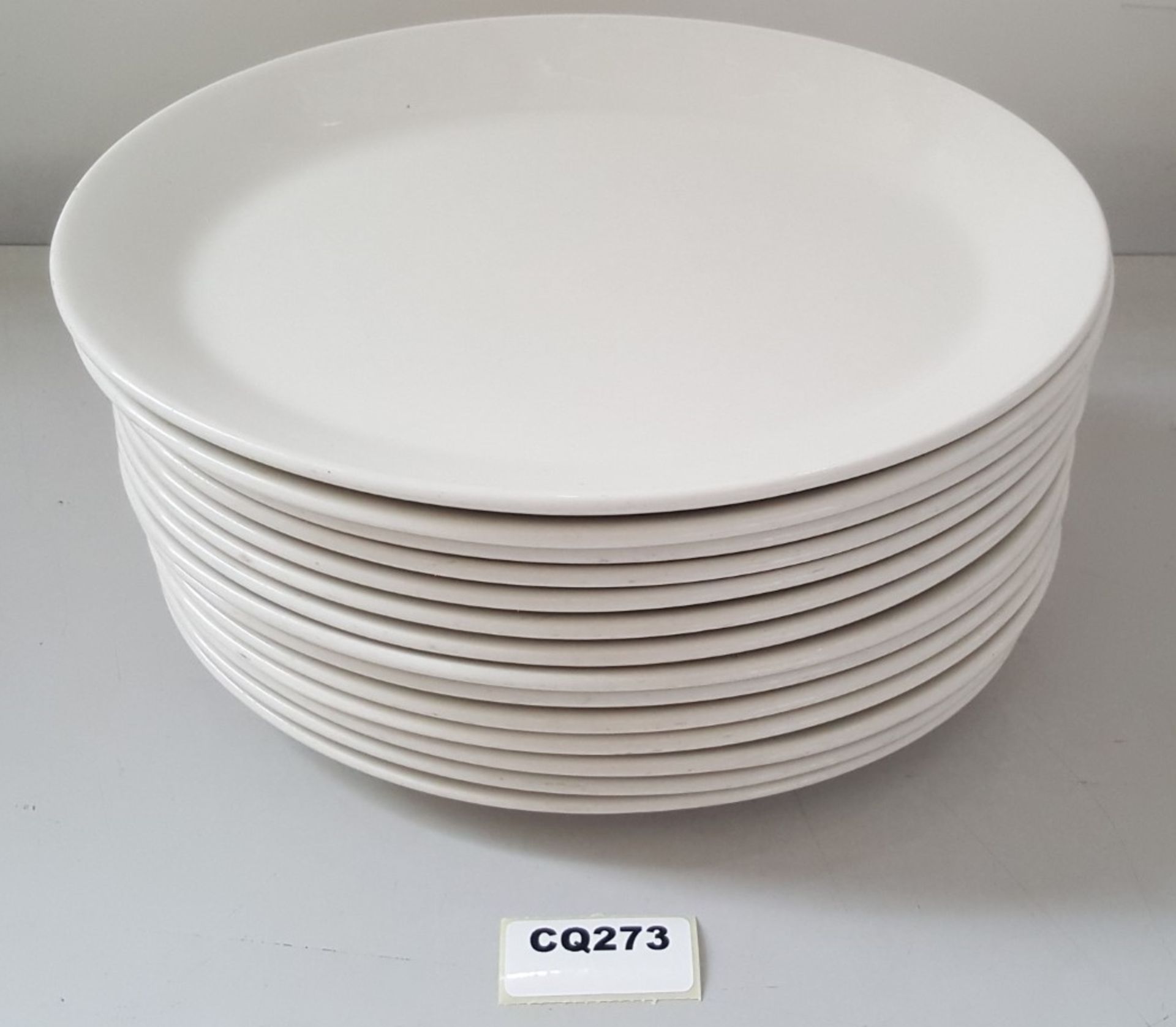 14 x Steelite Oval Serving Plates White L28/W21.5CM - Ref CQ273 - Image 2 of 4