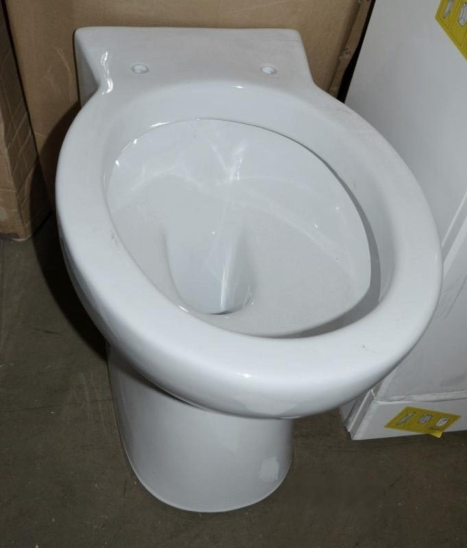1 x Clarity Back To The Wall Toilet Pan - New / Unused Stock - CL269 - Ref MT765 - Location: Bolton - Image 3 of 3
