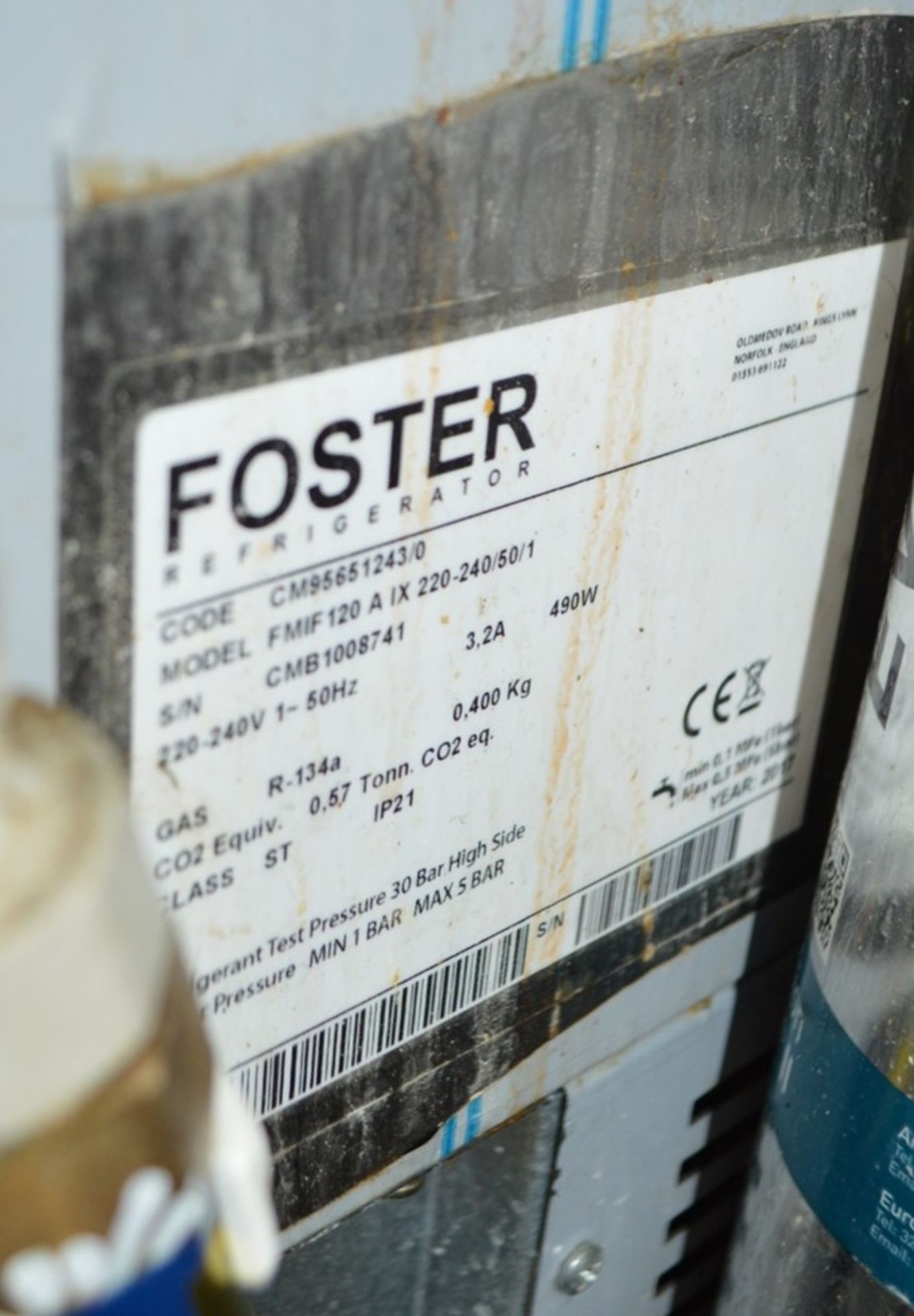 1 x Foster FMIF120 130kg Output Ice Flaker With Stand - H120 x W70 x D50 cms - RRP £3,900 - Ref - Bild 4 aus 5