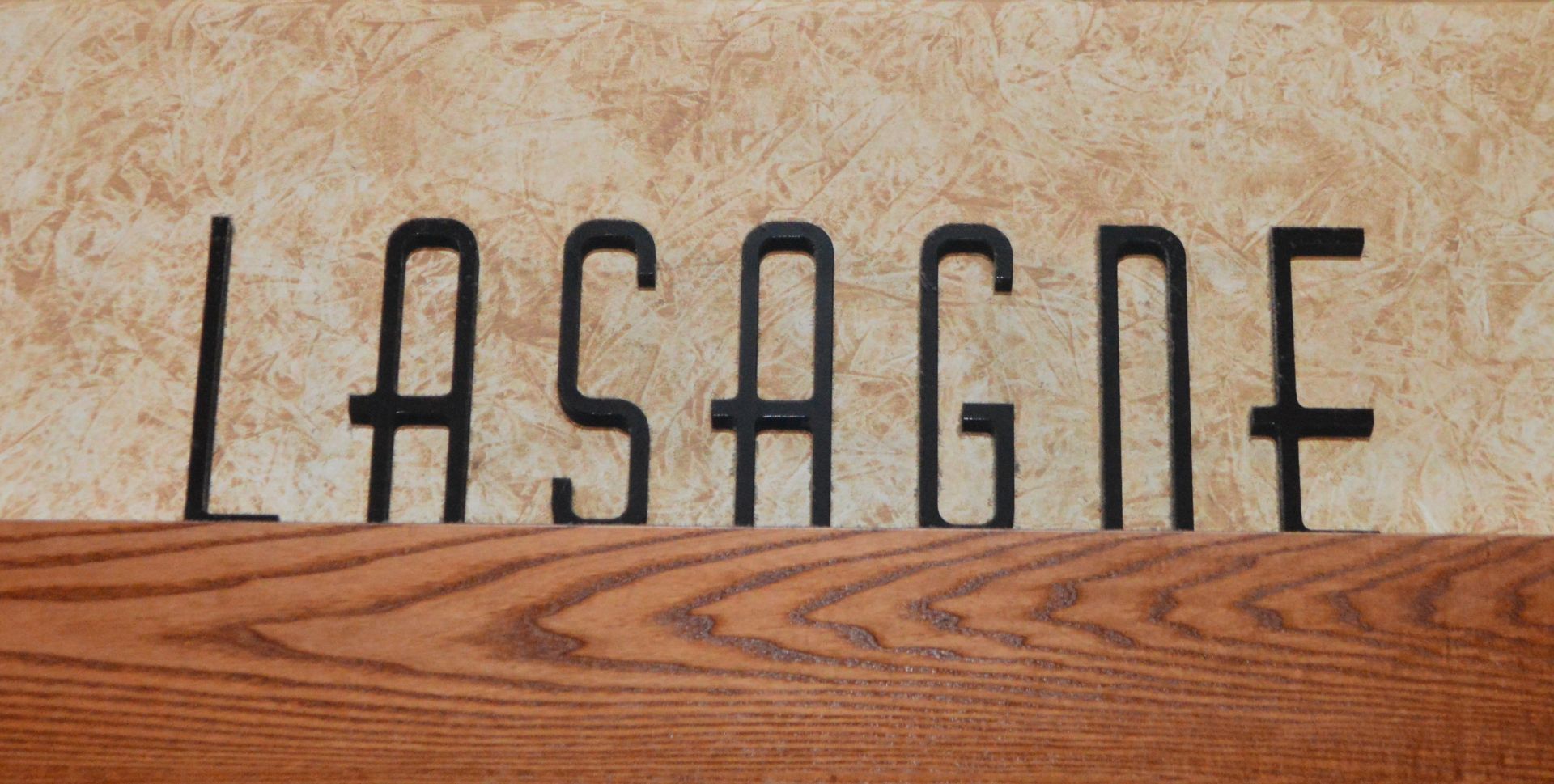 7 x Wooden Signs Suitable For Restaurants, Cafes, Bistros etc - Includes Pasta, Lasagne, - Image 5 of 9