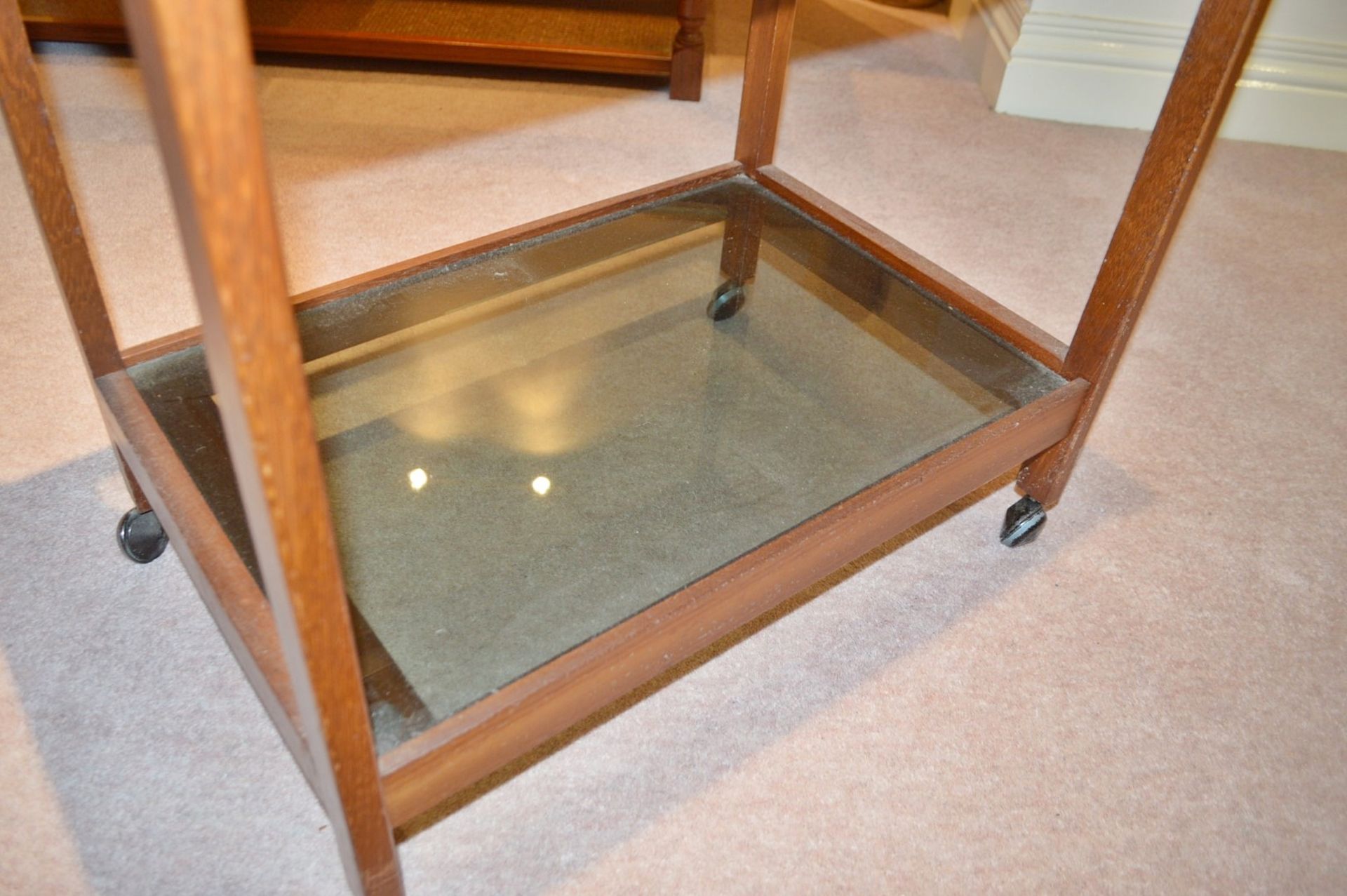 1 x Glass Hostess Trolley - CL368 - Bowdon WA14 - NO VAT - Image 4 of 4