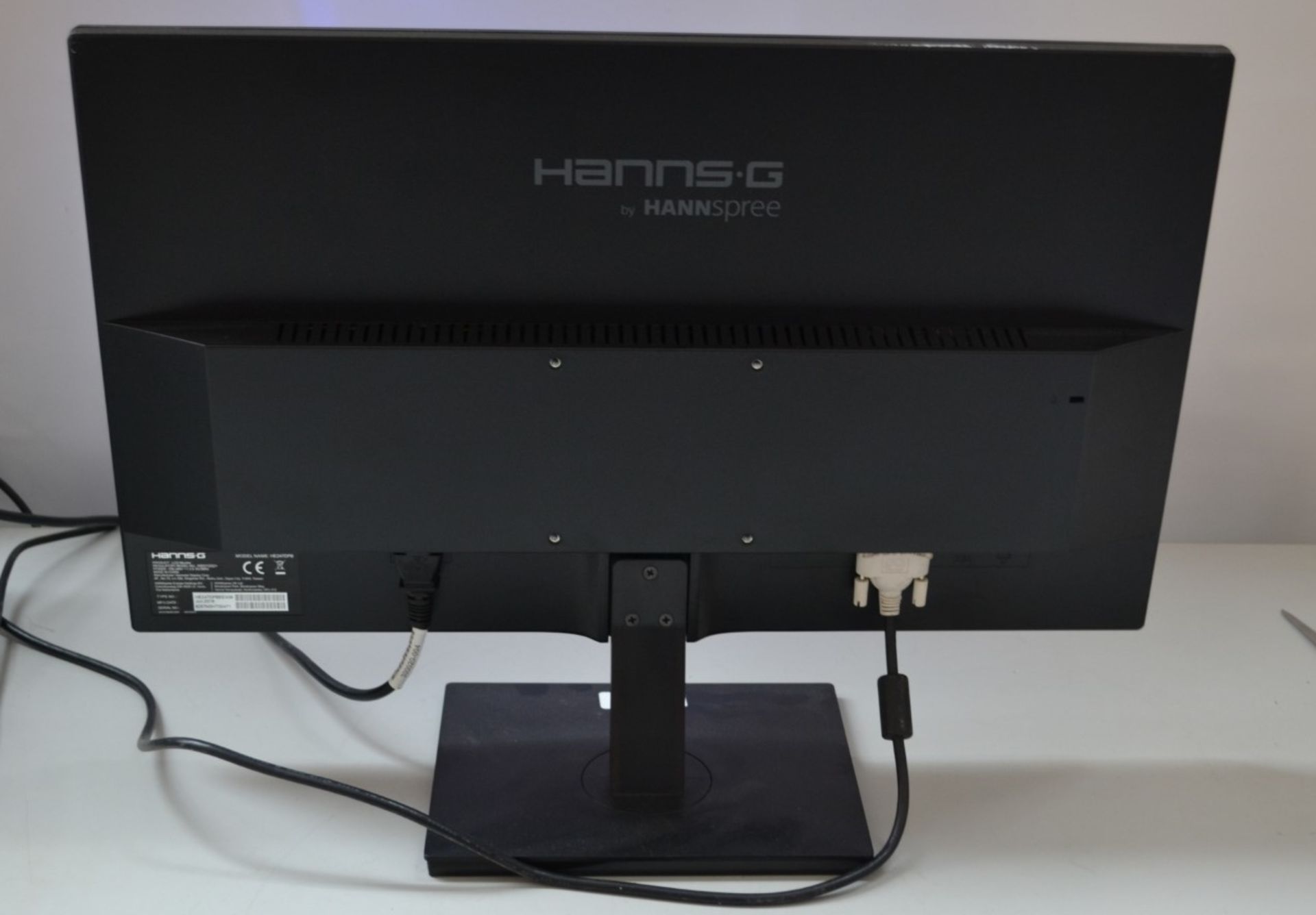 2 x HannsG HE247DPB 24" PC Monitors - Ref J2246 - Image 2 of 3