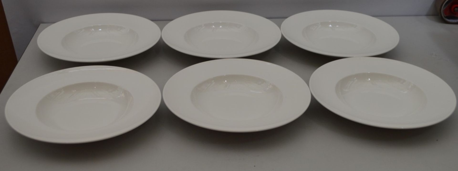 4 x Villeroy & Boch Universal Pasta Plate (0.6L) White 6 x Plates Unused Box 16-2040-2790 W300mm (RR - Image 2 of 4