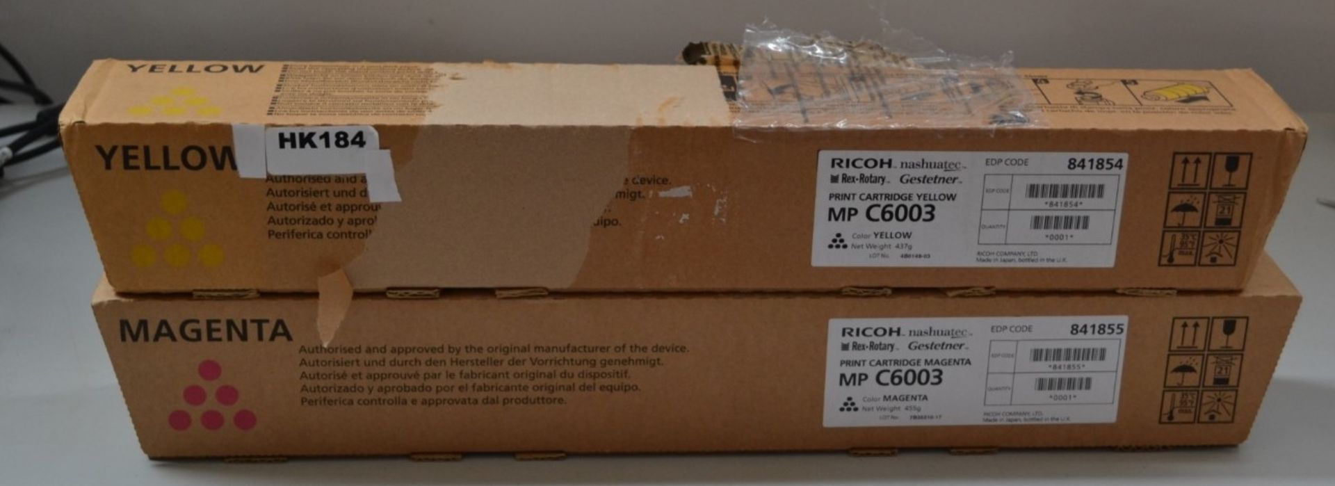 2 x Ricoh MP Print Cartridges - Ref HK184 - Image 2 of 2