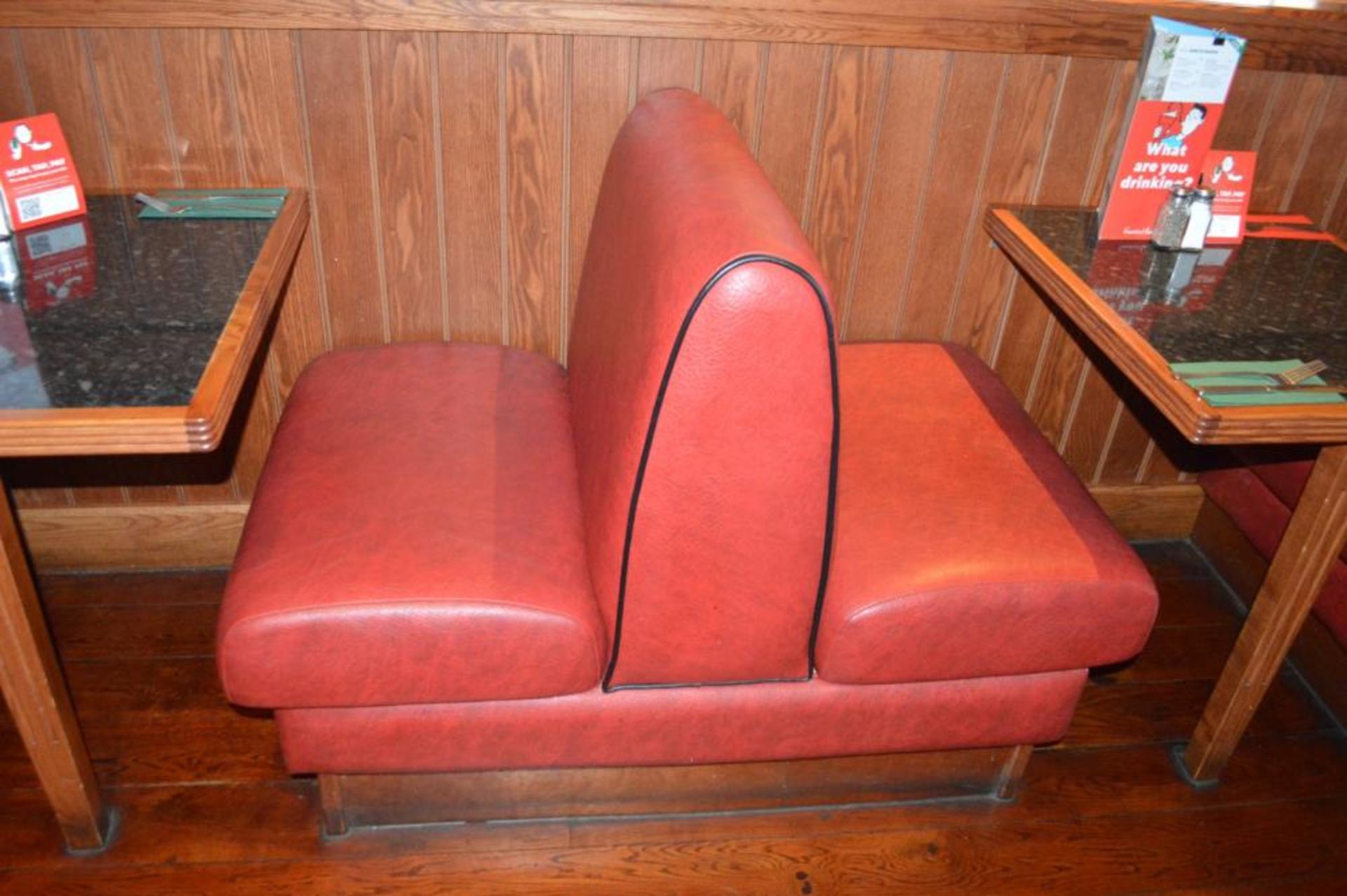 1 x Selection of Cosy Bespoke Seating Booths in a 1950's Retro American Diner Design With Dining Tab - Image 15 of 30