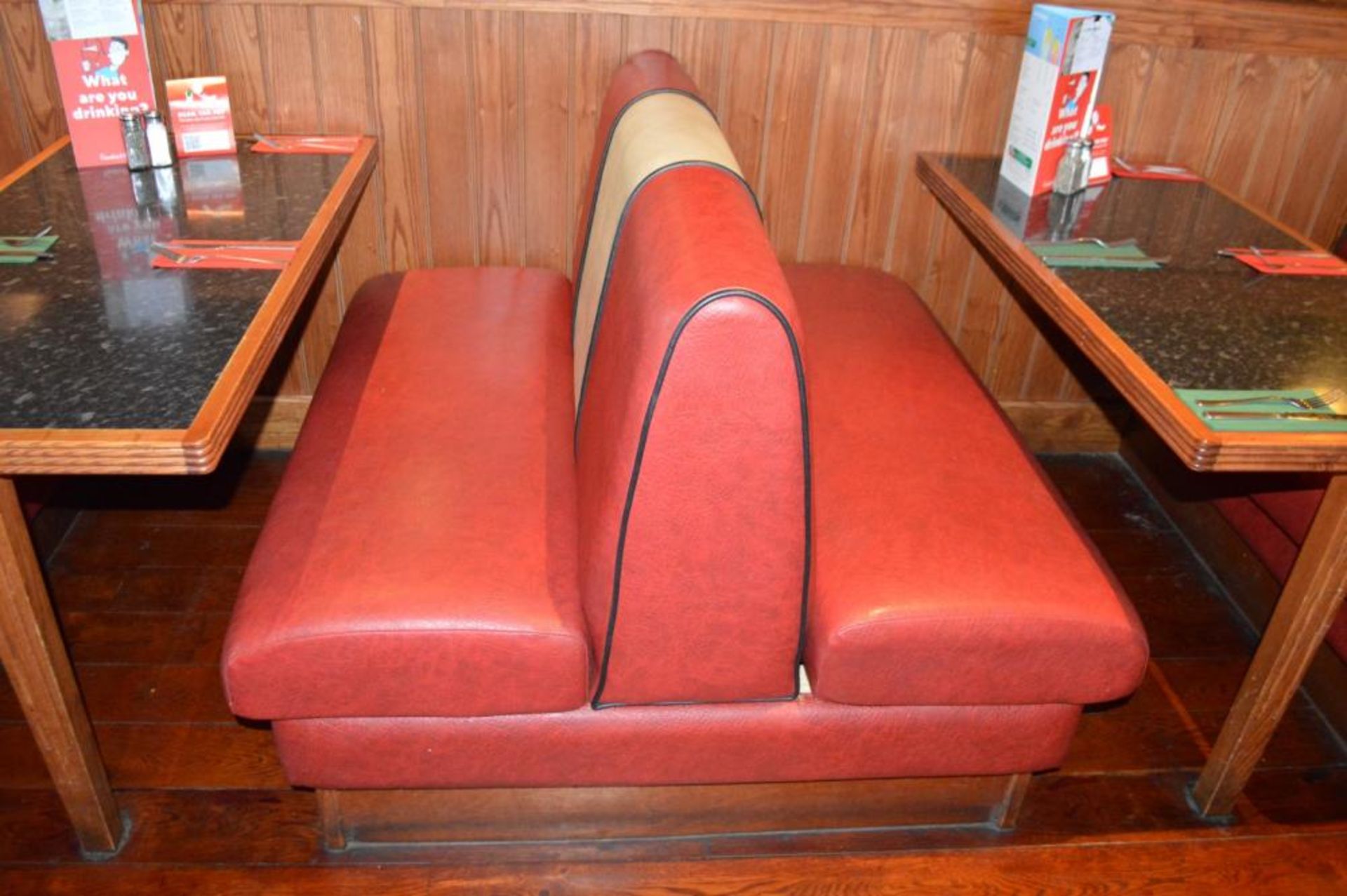 1 x Selection of Cosy Bespoke Seating Booths in a 1950's Retro American Diner Design With Dining Tab - Image 9 of 30