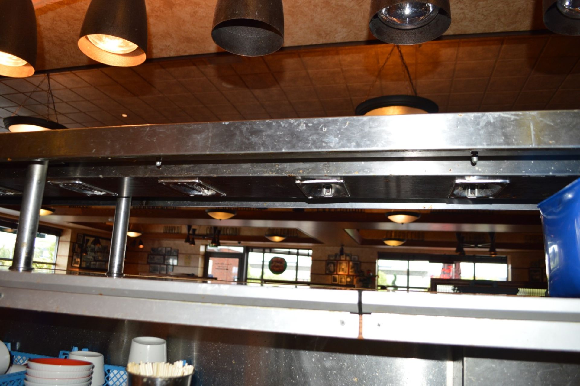 Commercial Kitchen Restaurant Server Partition With Stainless Steel Heated Gantry - Bolton BL6 - Image 7 of 7