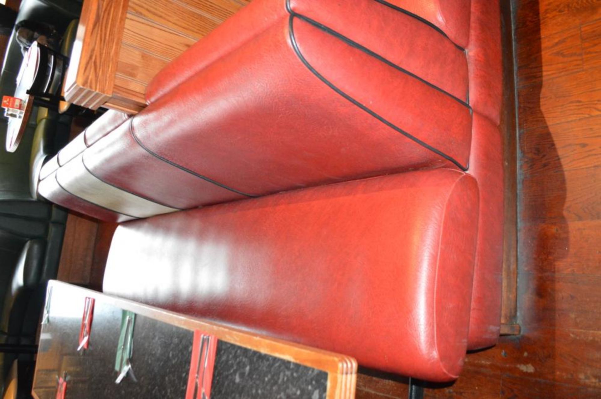 1 x Selection of Cosy Bespoke Seating Booths in a 1950's Retro American Diner Design With Dining Tab - Image 3 of 30