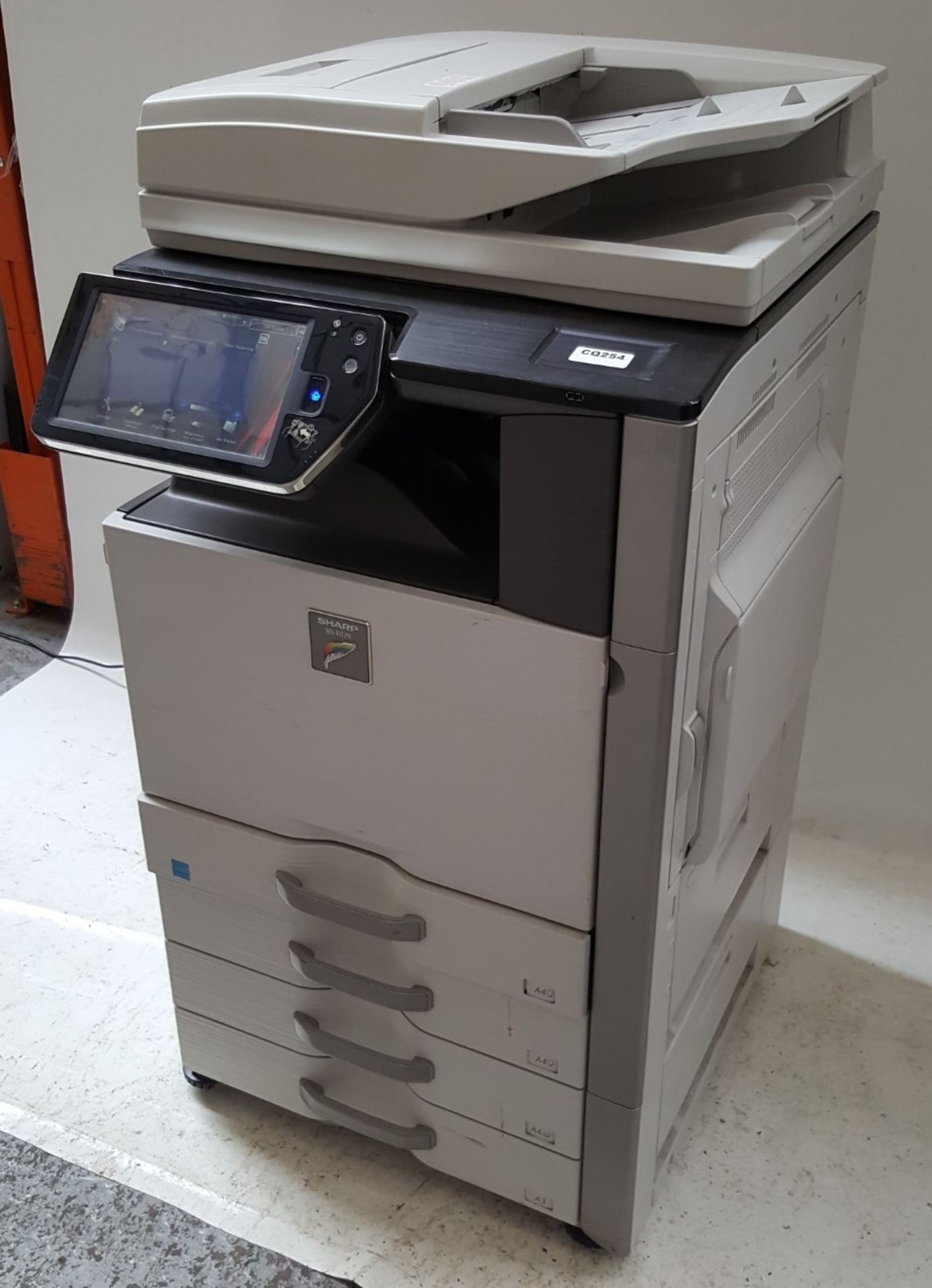 1 x Sharp MX-4112N Laser Office Printer - Ref CQ254 - Image 3 of 7