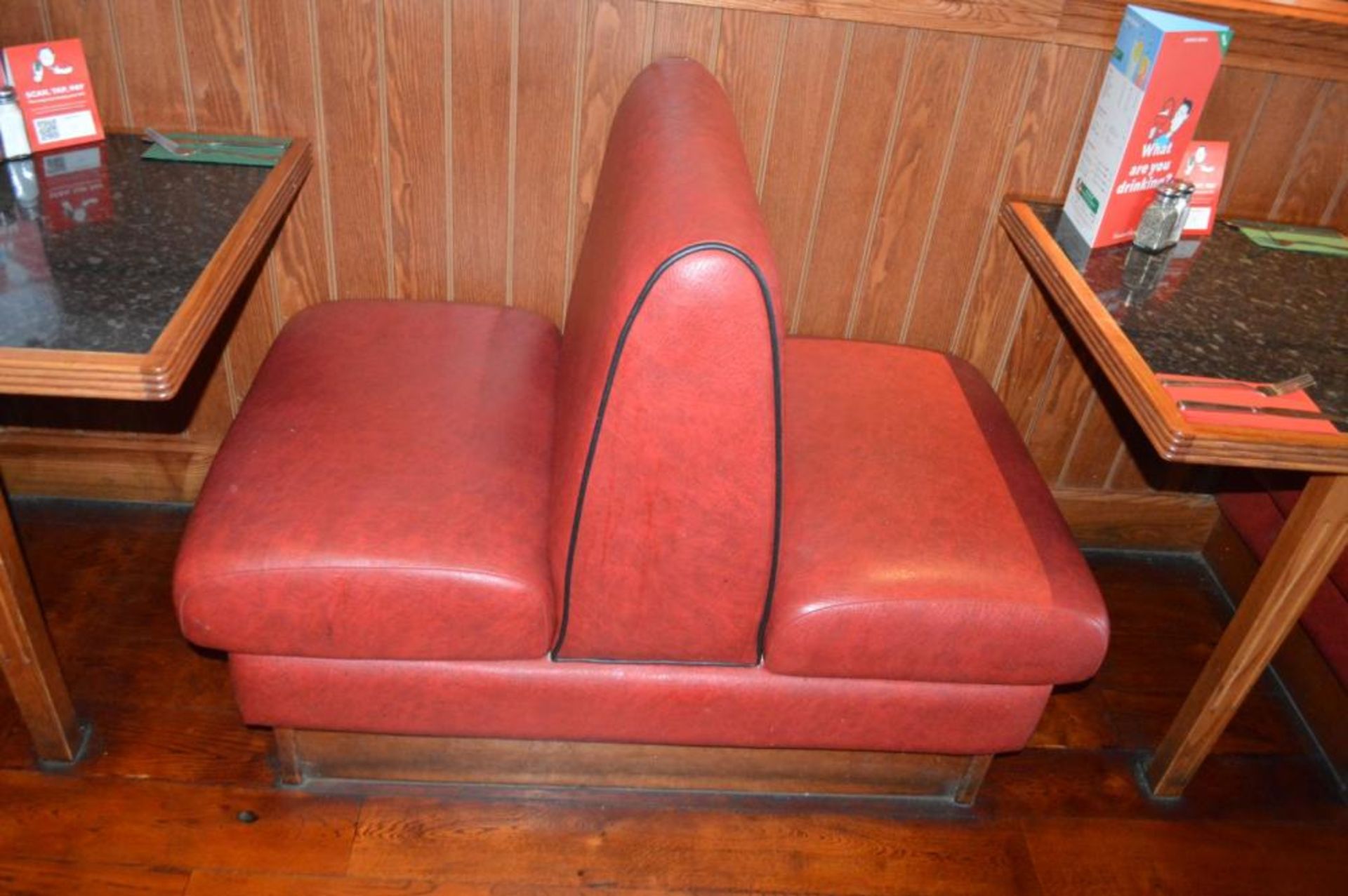 1 x Selection of Cosy Bespoke Seating Booths in a 1950's Retro American Diner Design With Dining Tab - Image 20 of 30