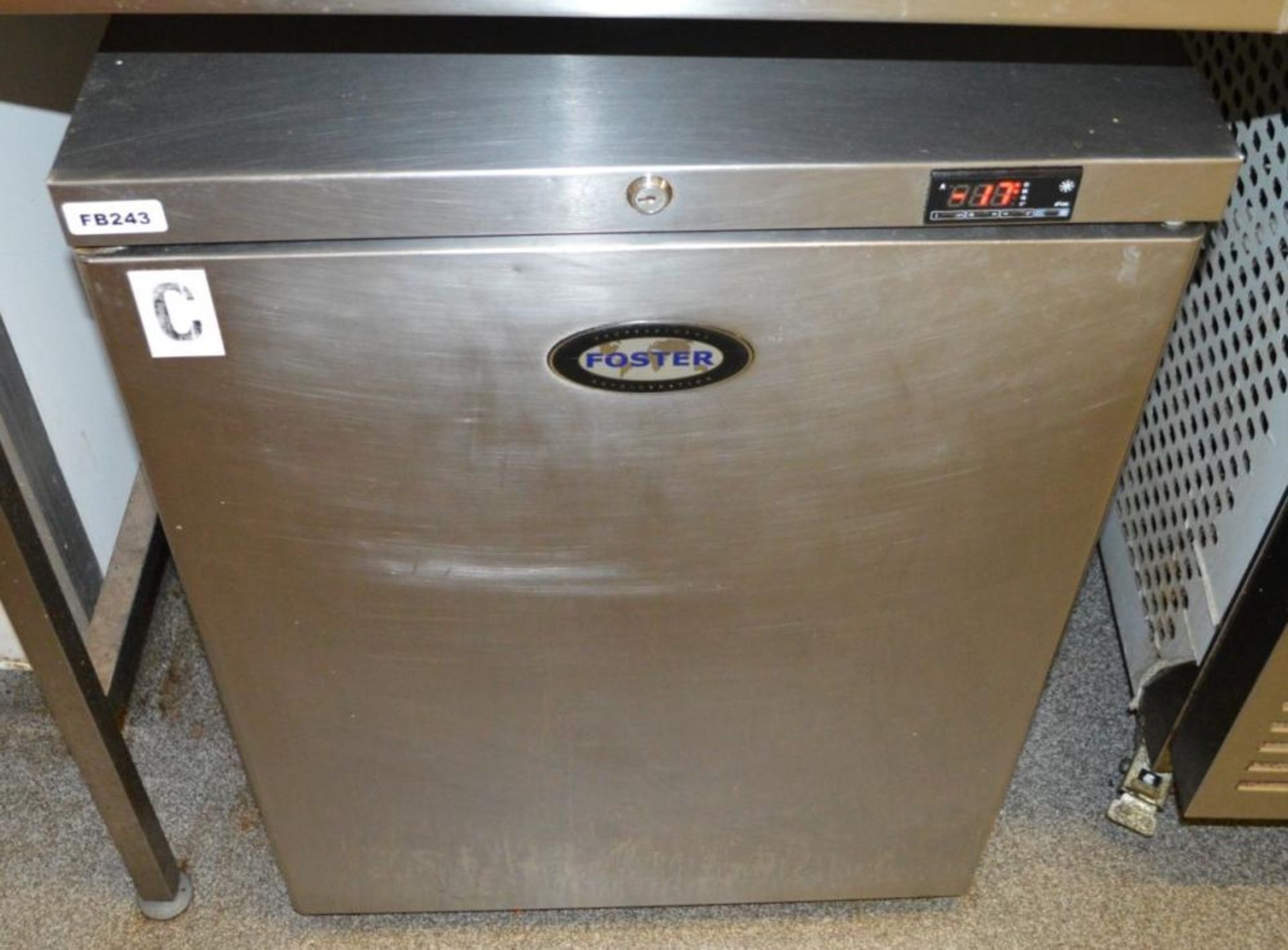 1 x Foster LR150 Single Door 153-Ltr Undercounter Commercial Freezer With Stainless Steel Finish - D - Image 4 of 4