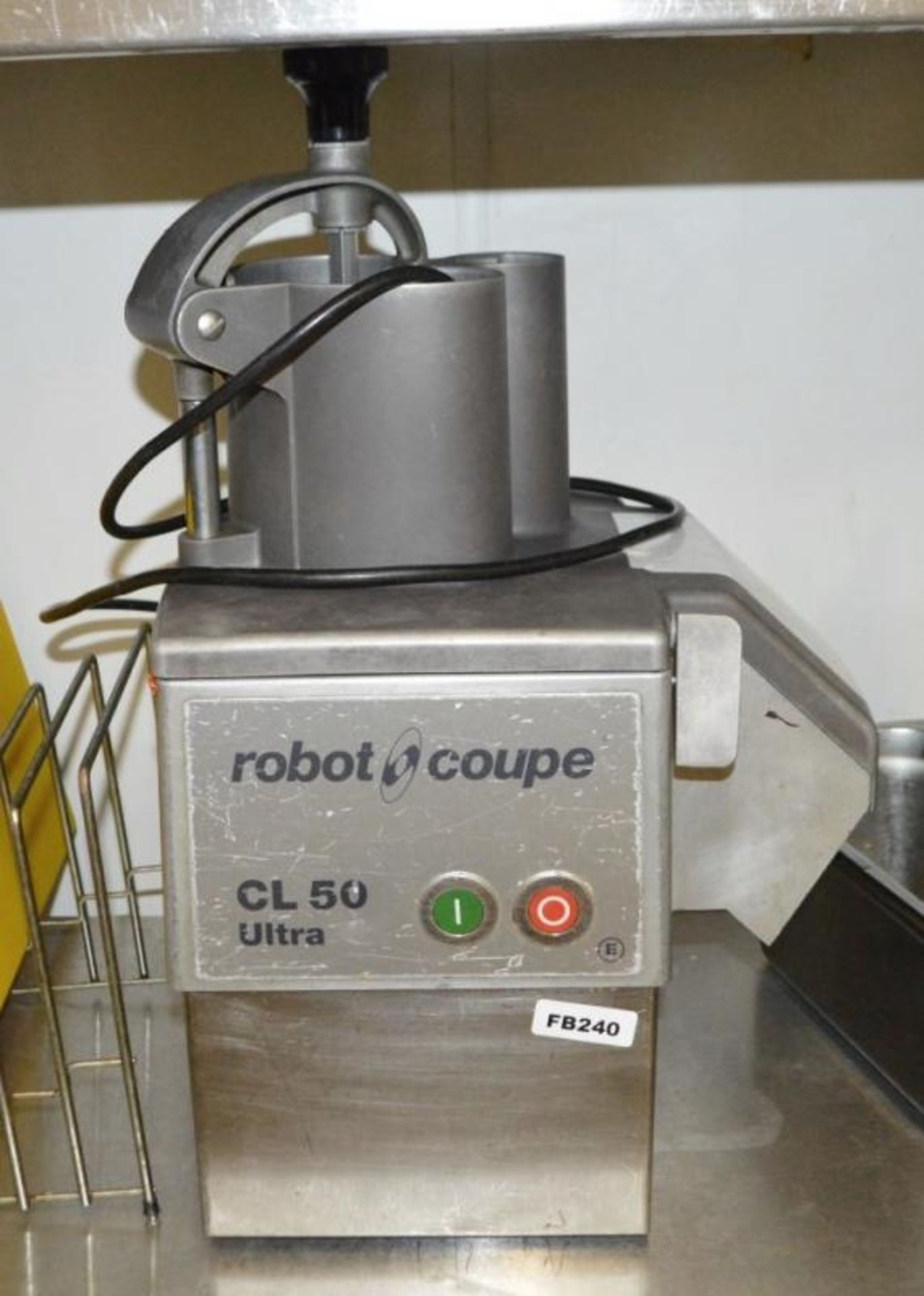 1 x Robot Coupe CL50 Ultra Food Processor - Dimensions: W24 x H35 x D30cm - CL367 - Ref CQ-FB240 - L