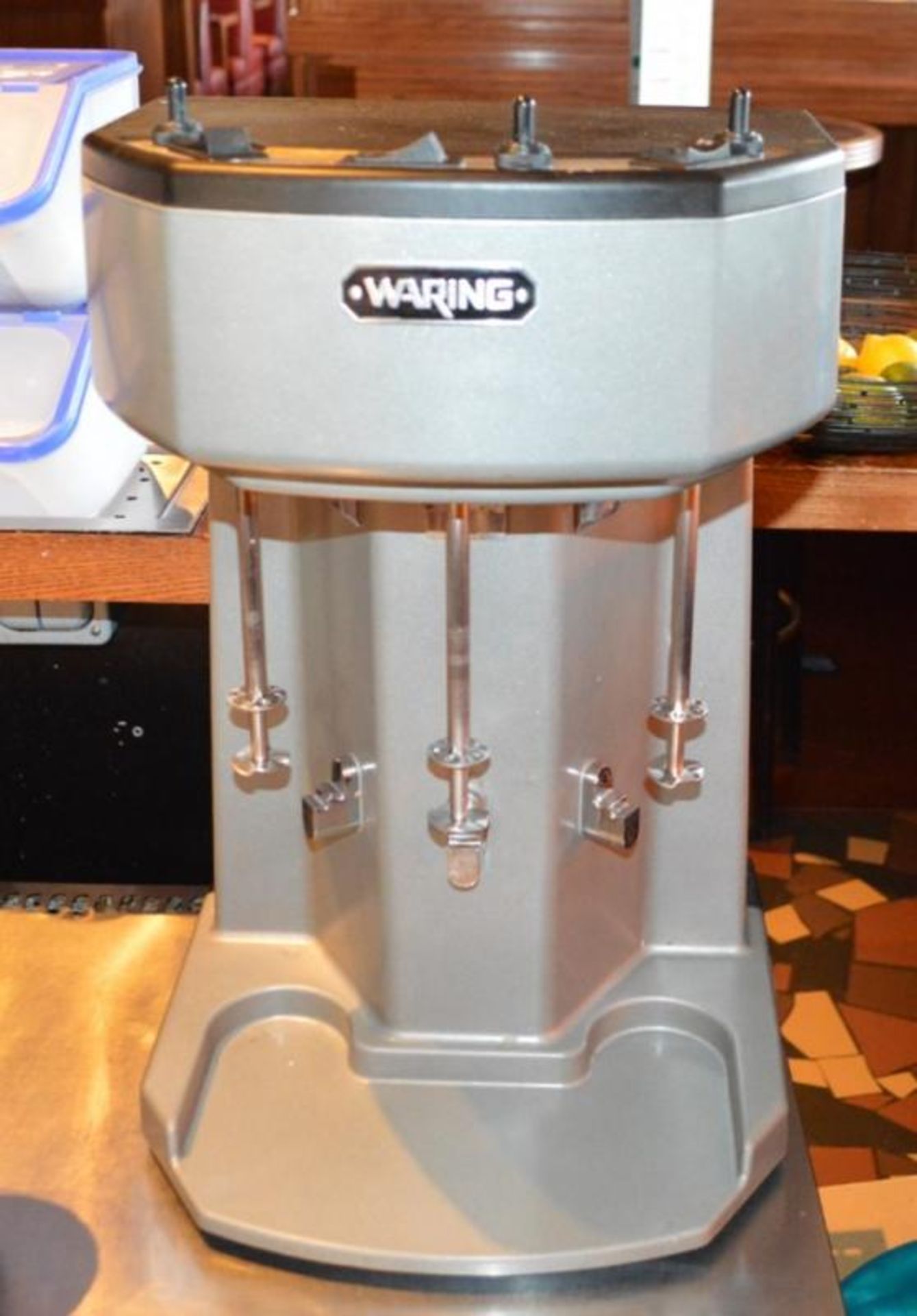 1 x Waring Commercial Milkshake Mixer - Model WDM360E - H50 x W35 x D35 cms - RRP £580 - Red FB109 -