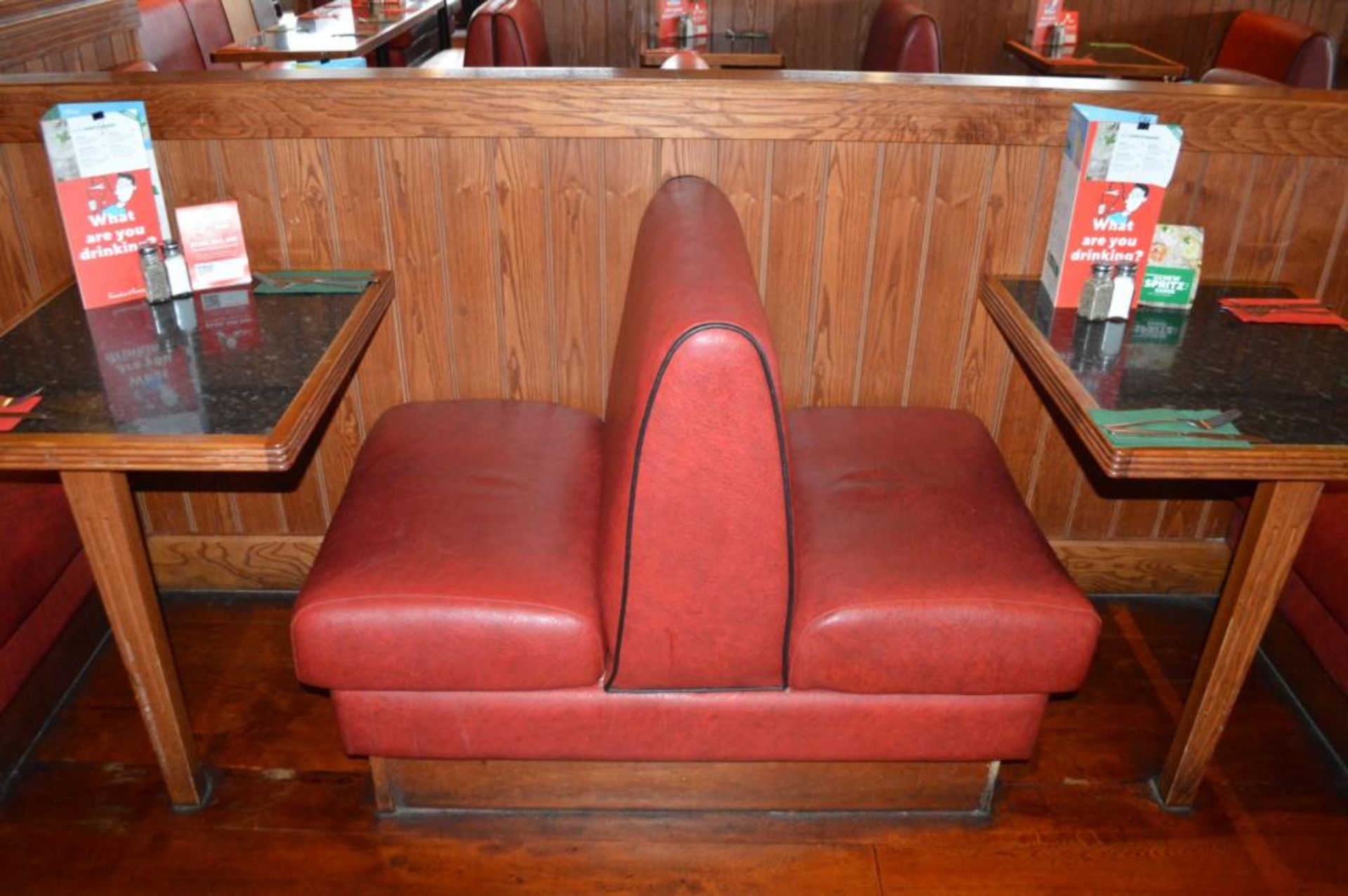 1 x Selection of Cosy Bespoke Seating Booths in a 1950's Retro American Diner Design With Dining Tab - Image 23 of 30