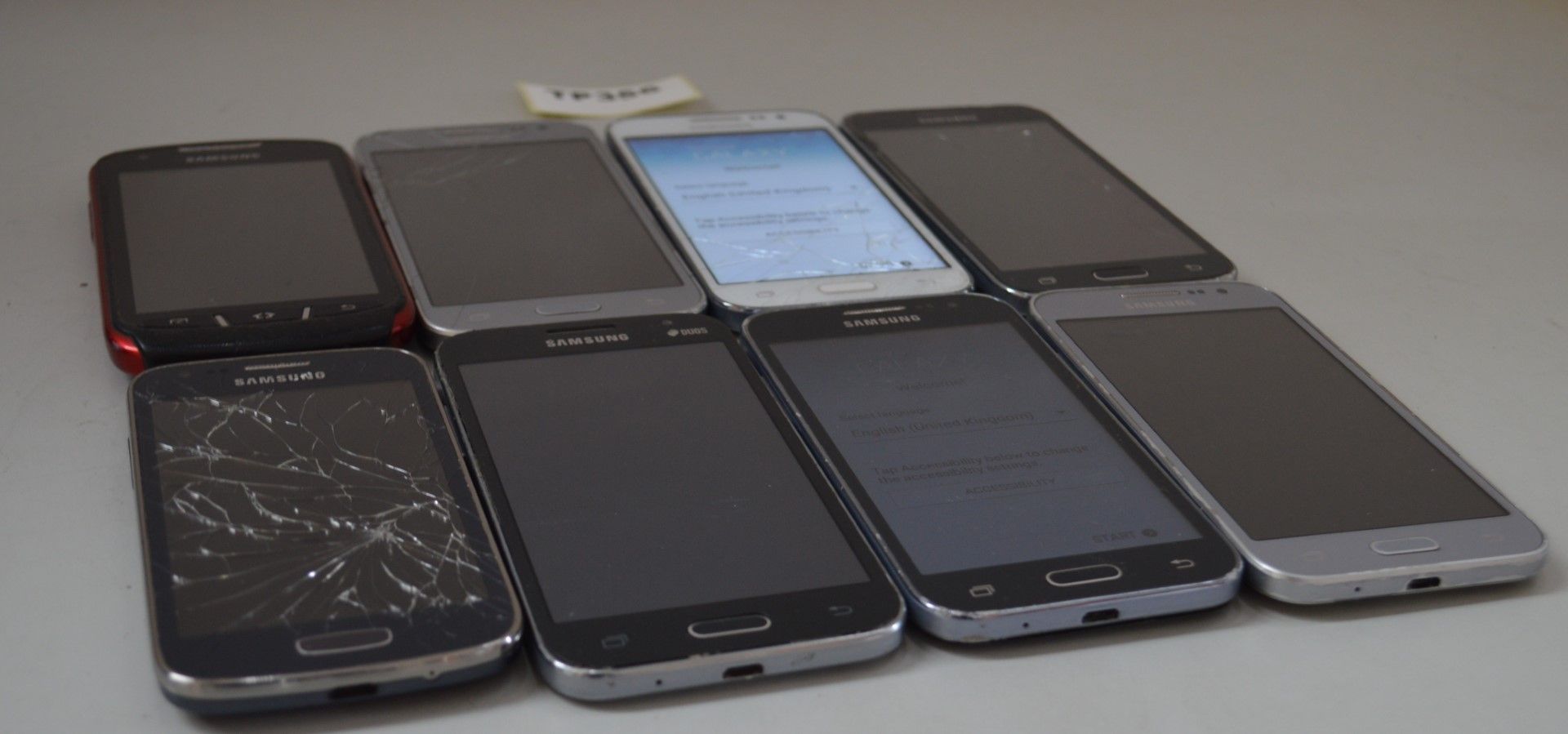 1 x Joblot Of 8 Samsung Smartphones - Ref TP356 - Image 2 of 3