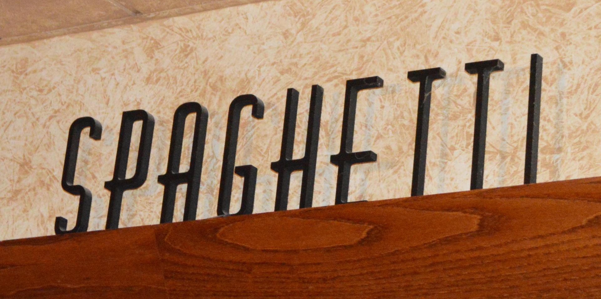 7 x Wooden Signs Suitable For Restaurants, Cafes, Bistros etc - Includes Pasta, Lasagne, - Image 6 of 9