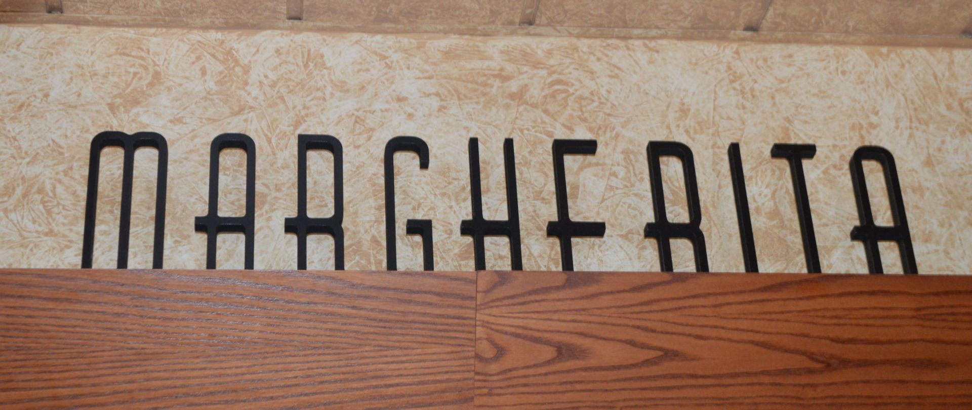 7 x Wooden Signs Suitable For Restaurants, Cafes, Bistros etc - Includes Steaks, Margherita, - Image 6 of 9