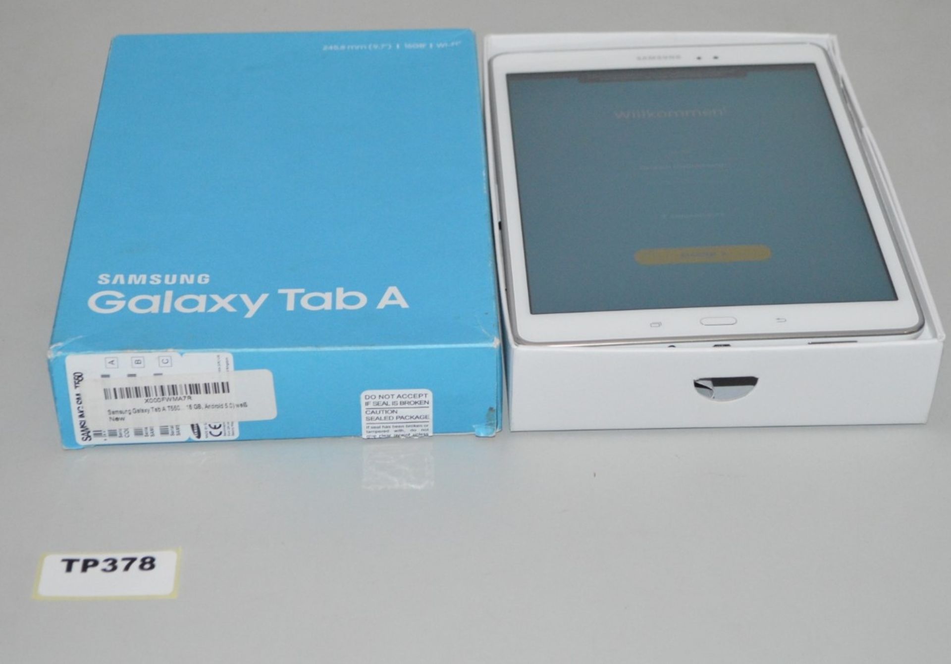 1 x Samsung Galaxy TAB A 9.7' SM-T550 16GB Tablet - Ref TP378