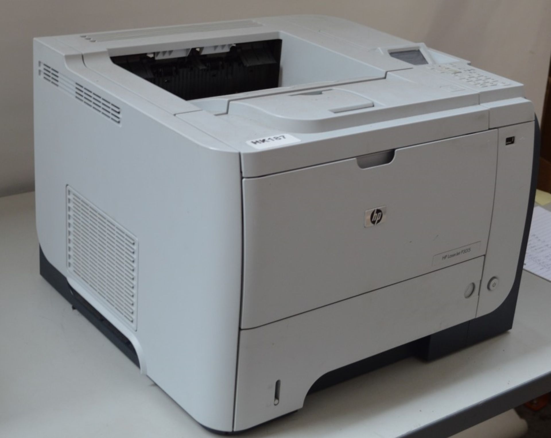 1 x HP P3015DN LaserJet Enterprise Printer- Ref HK187 - Image 3 of 4