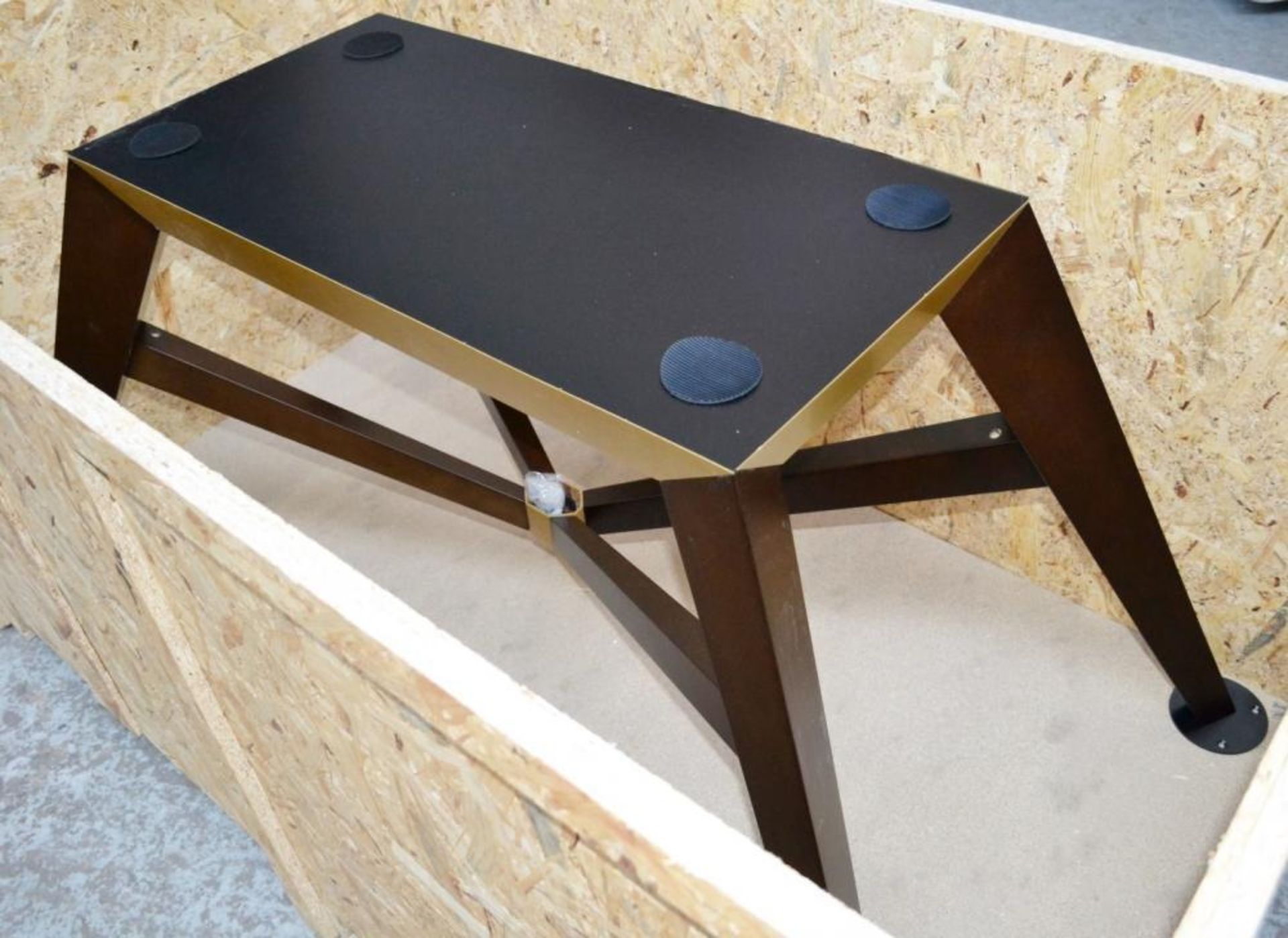 1 x PORADA Ellington Dining Table (Base Only) - Ref: 5568978 - Dimensions: W160 x D88 x H71cm - CL01 - Image 2 of 5
