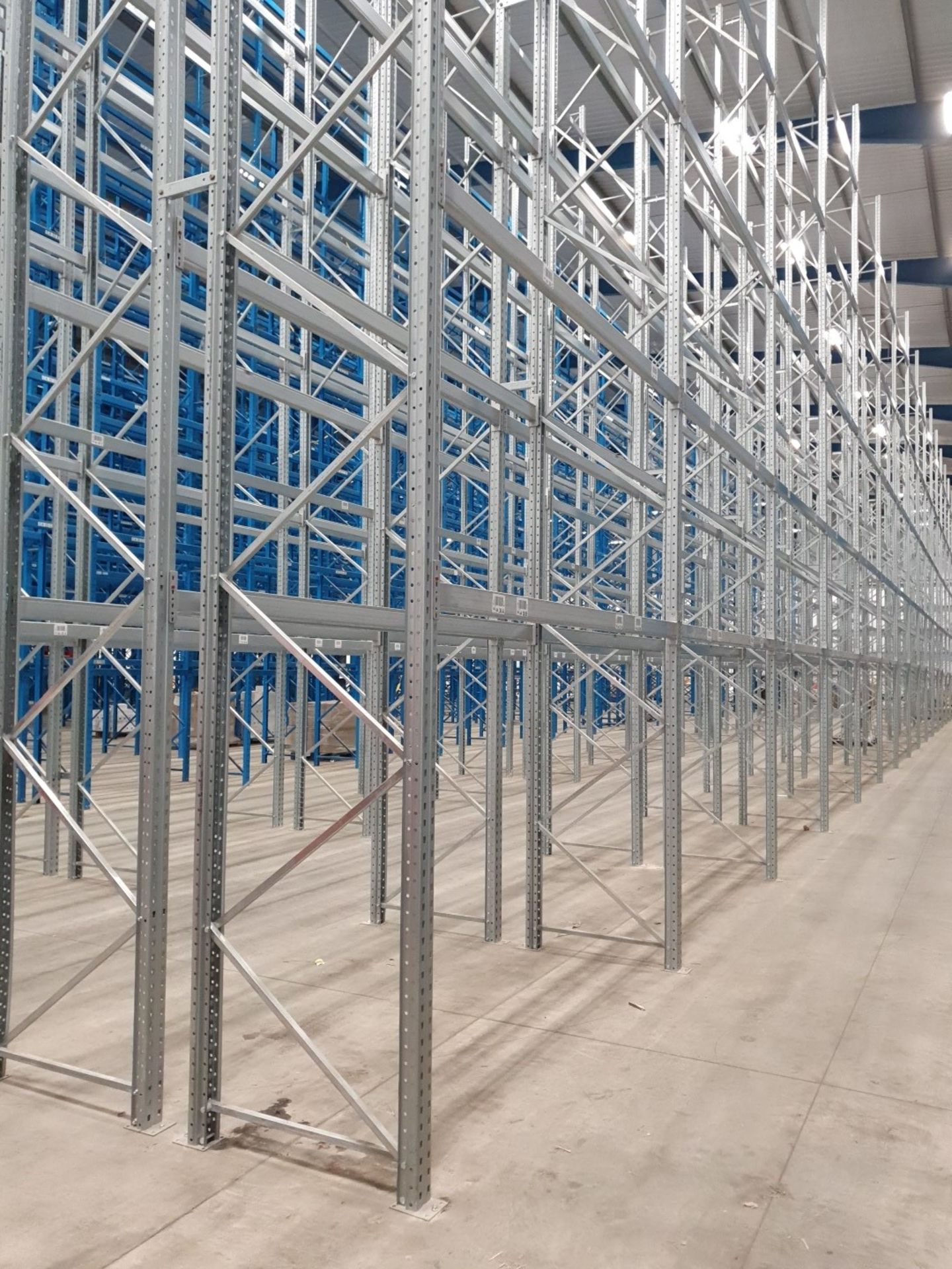 Large Quantity of 9m and 10m Dexion P90 Warehouse Racking in Good Condition - Location: Nottingham - Image 10 of 16