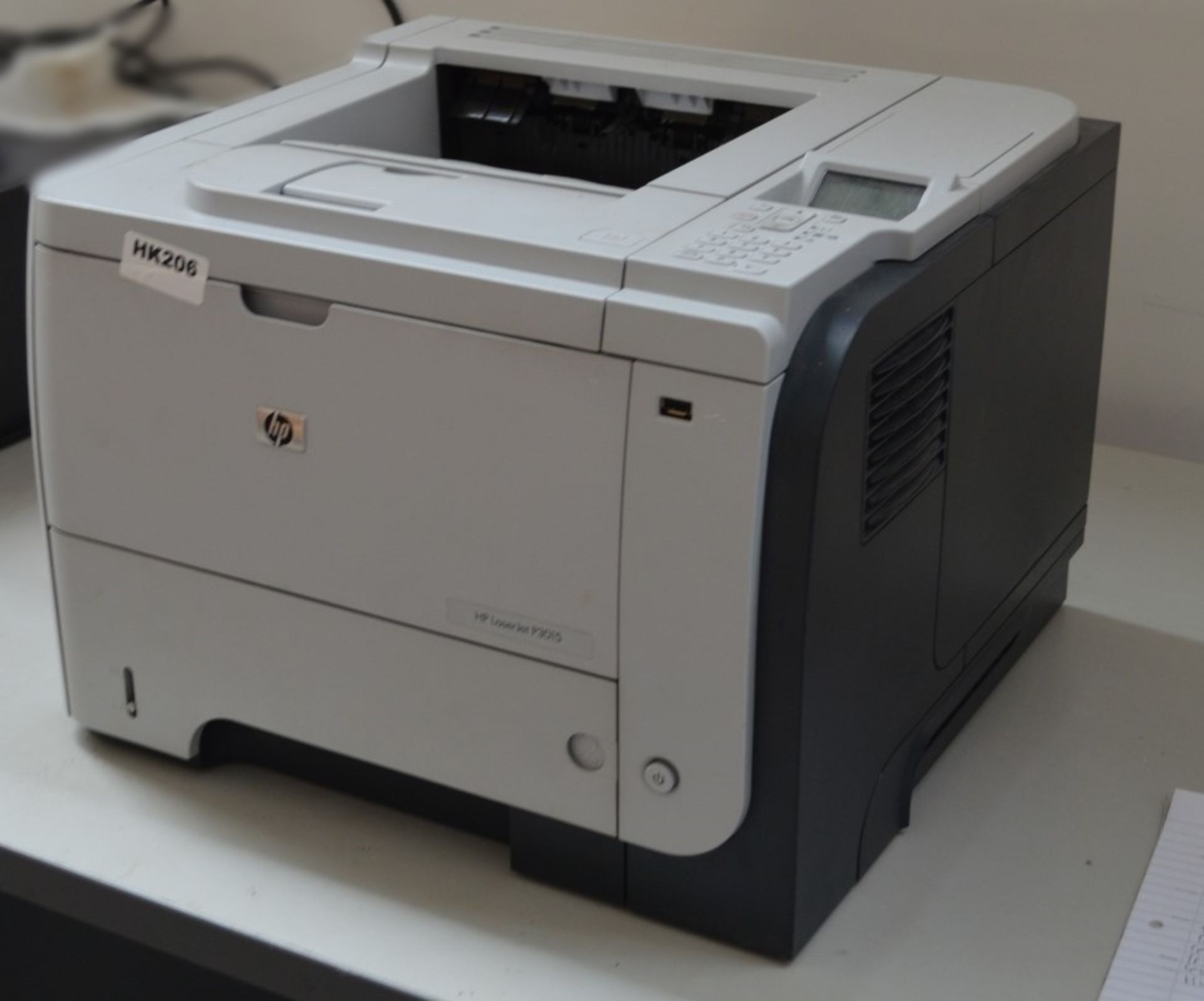 1 x HP P3015DN LaserJet Enterprise Printer- Ref HK206 - Image 3 of 5