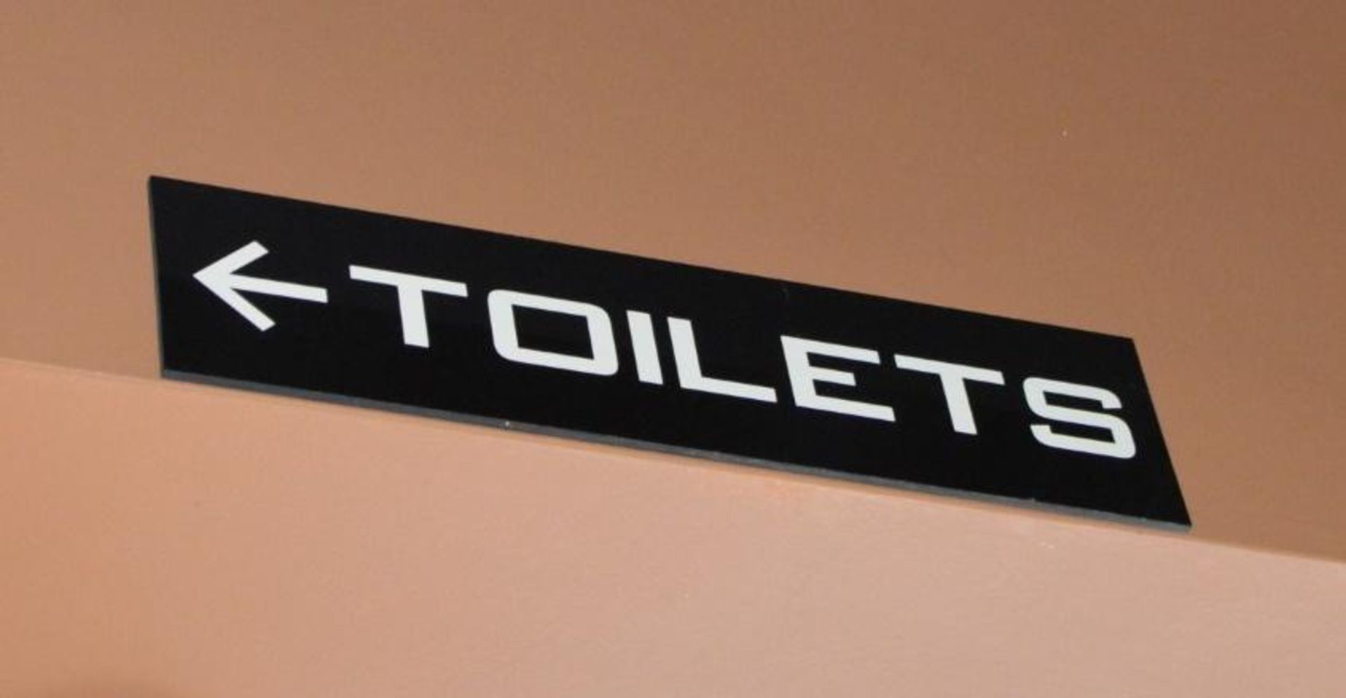 3 x Retro Style Toilet Signs From American Diner Restaurant - CL390 - Location: Sheffield S9his - Bild 3 aus 3