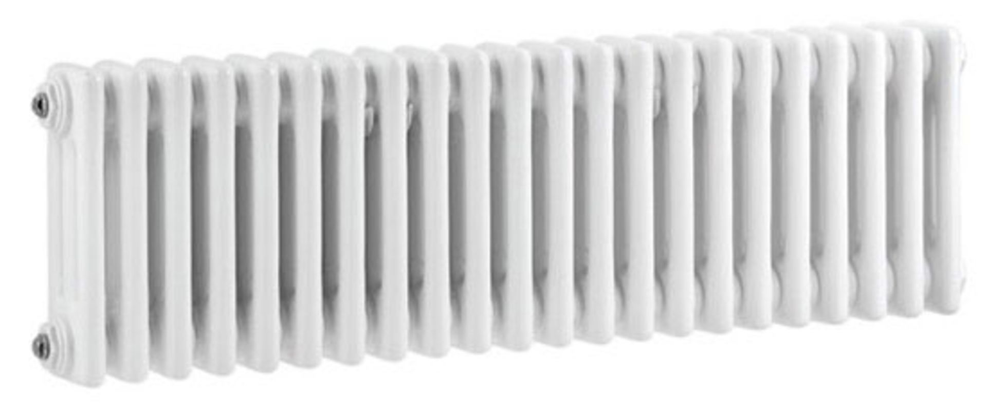 1 x Hudson Reed Colosseum Radiator 300mm x 990mm White - New & Boxed Stock - Ref: HX303