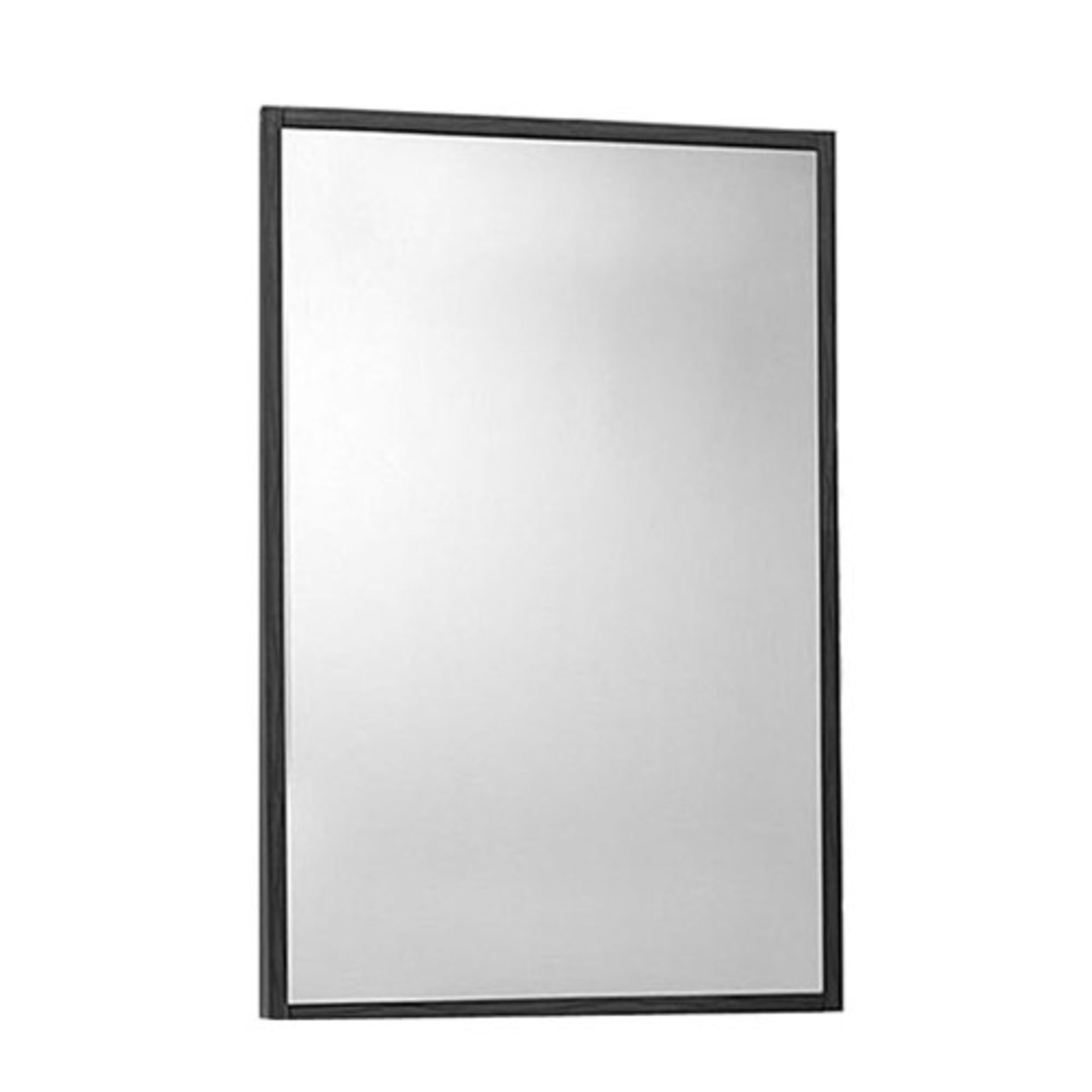 1 x Premier Glide Mirror - Walnut - New & Boxed Stock - 50x80cm - Ref: LQ003 - Location: Cheadle SK8
