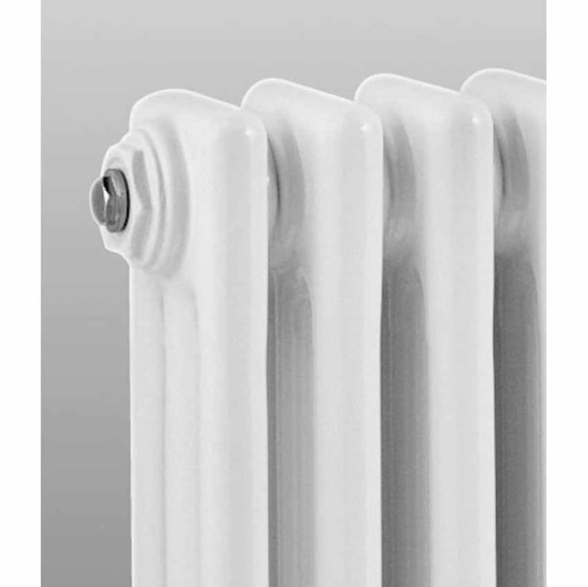 1 x Hudson Reed Colosseum Radiator 600 x 1011mm White - New & Boxed Stock - Ref: HX306 - Image 2 of 2