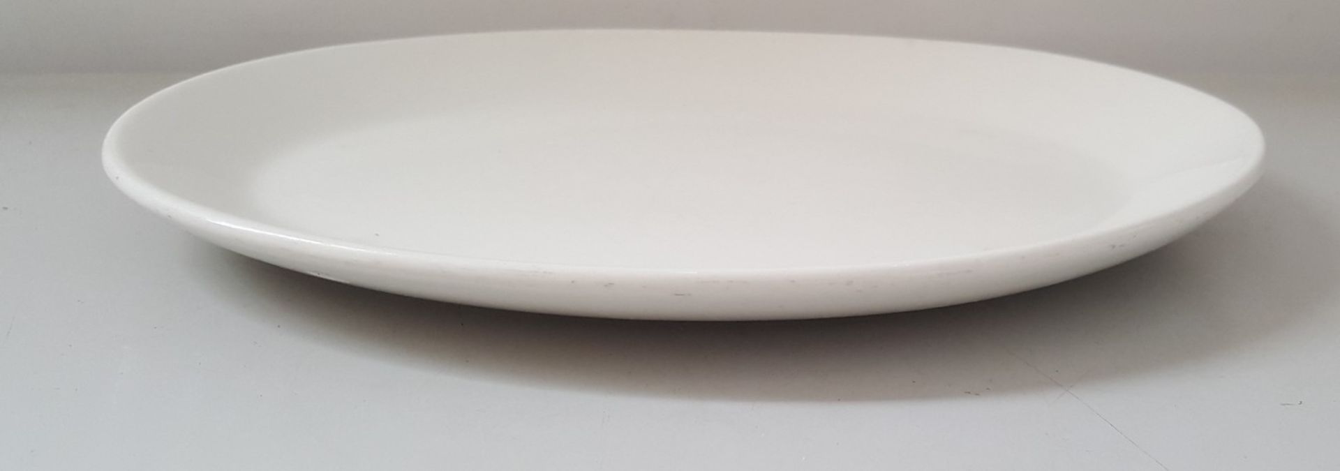 14 x Steelite Oval Serving Plates White L28/W21.5CM - Ref CQ273 - Bild 2 aus 4