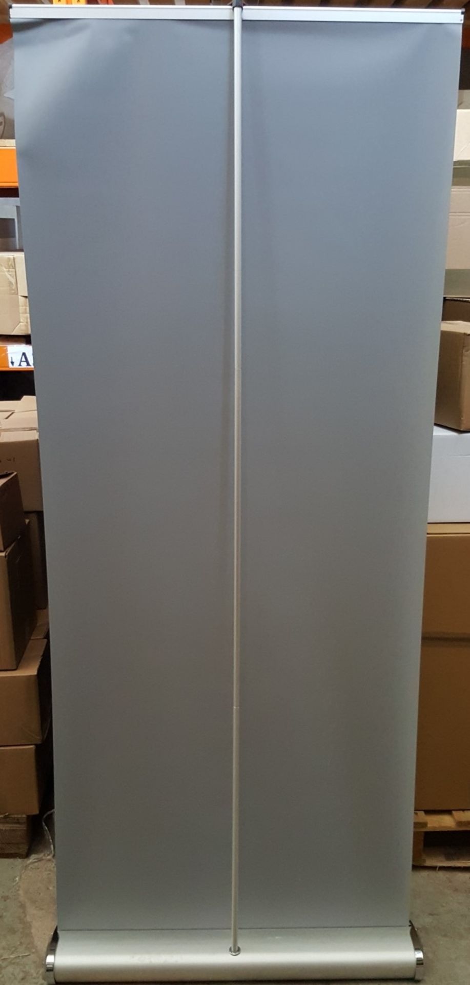 1 x Roll Up Banner And Stand Silver - Ref RC154 - CL011 - Location: Altrincham WA14 - Image 3 of 3