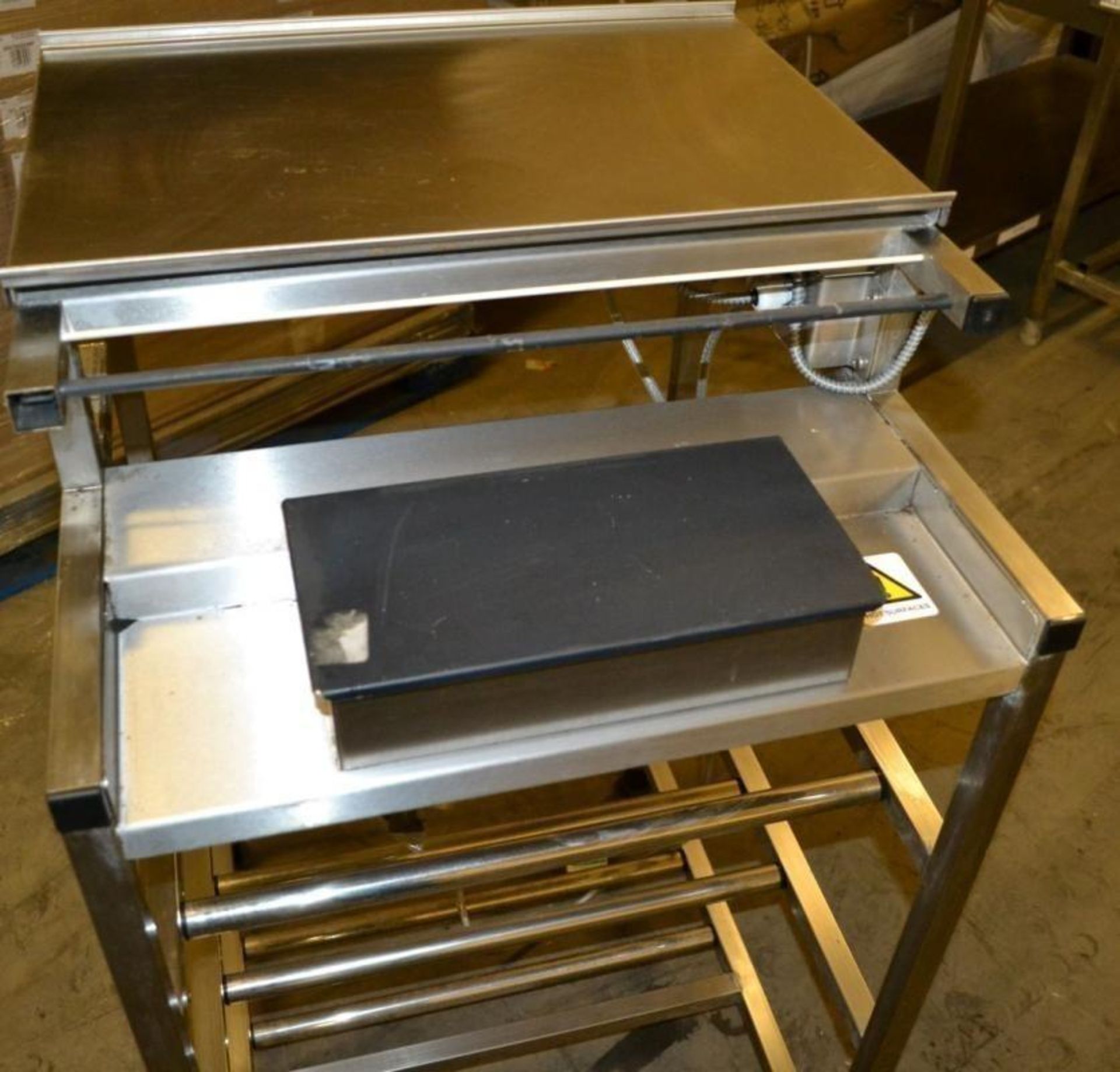 1 x Metalcraft Tray Stretch Wrapping Machine - Dimensions: 56 x 61.5 x 94.5cm - Ref: MC139 - CL282 - - Image 8 of 10