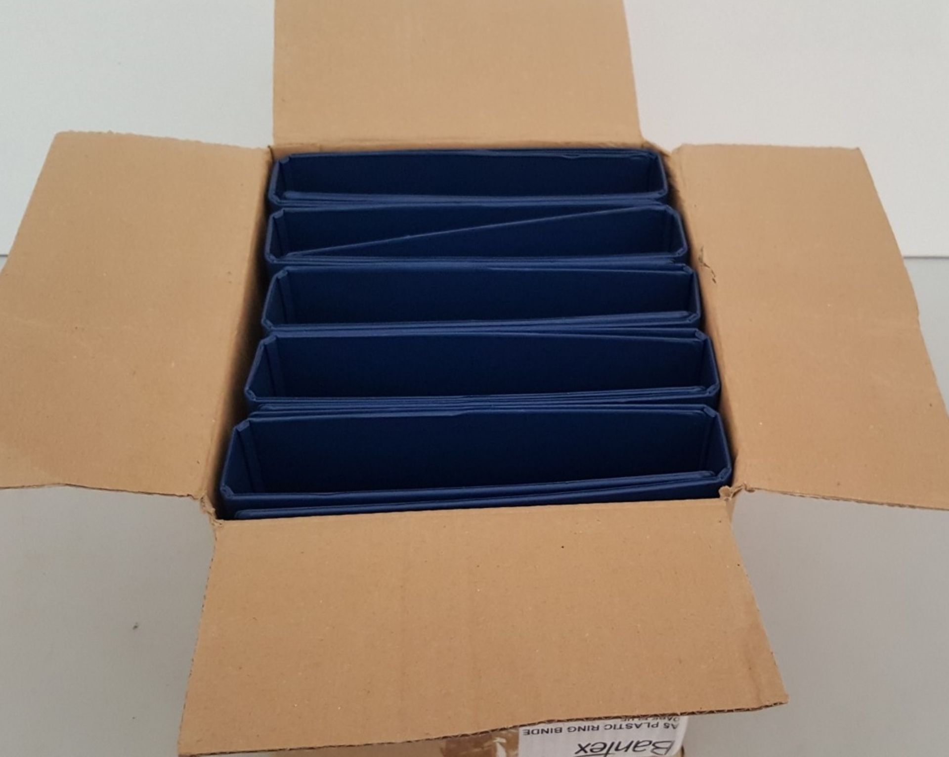 6 x A5 Plastic Ring Binders Dark Blue Box Of 10 - Ref RC119 - CL011 - Location: Altrincham WA14 - Image 2 of 5